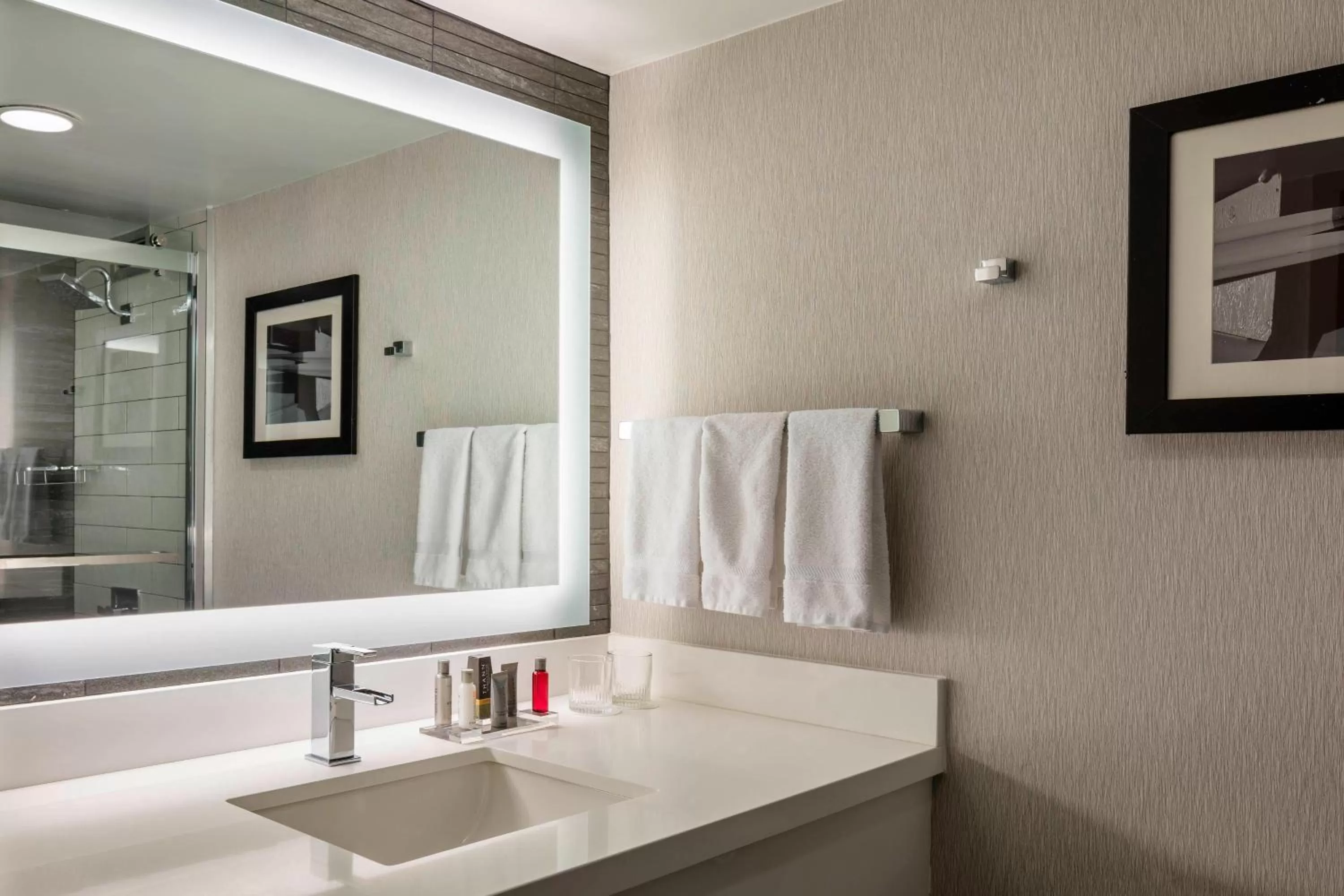 Bathroom in Boston Marriott Newton