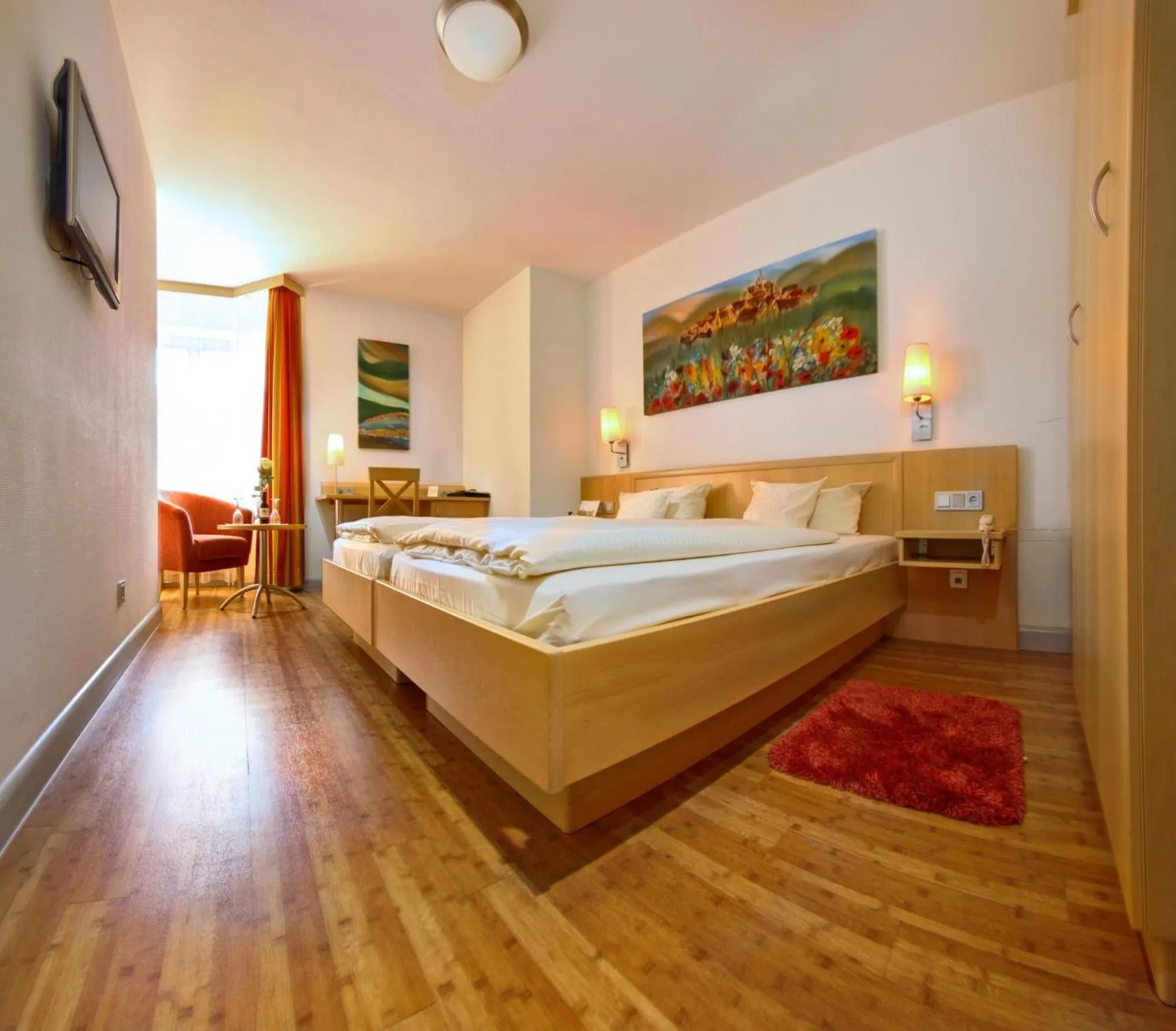 Photo of the whole room, Bed in Hotel Gasthof zum Ochsen