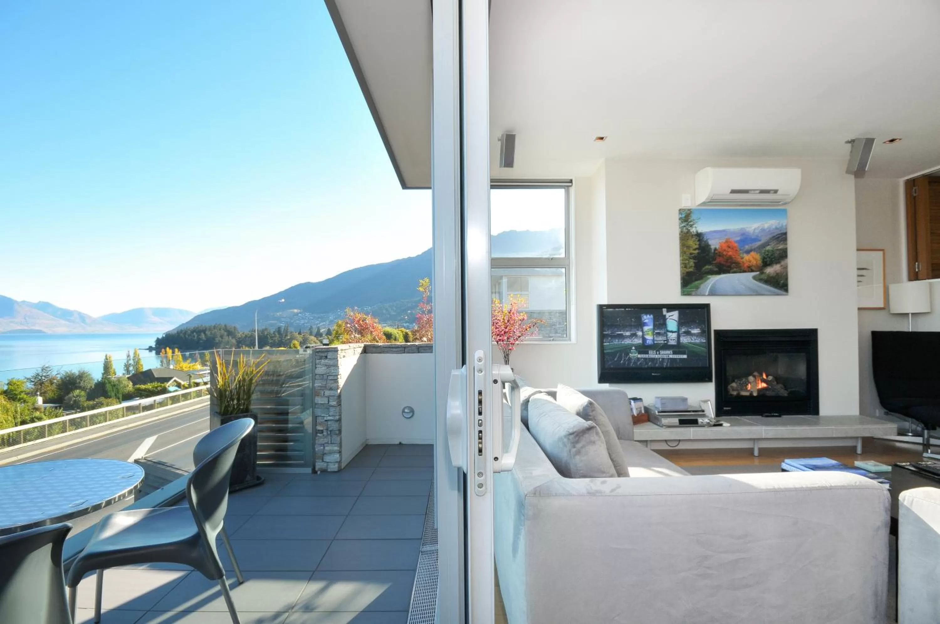 Balcony/Terrace in Swiss-Belsuites Pounamu Queenstown