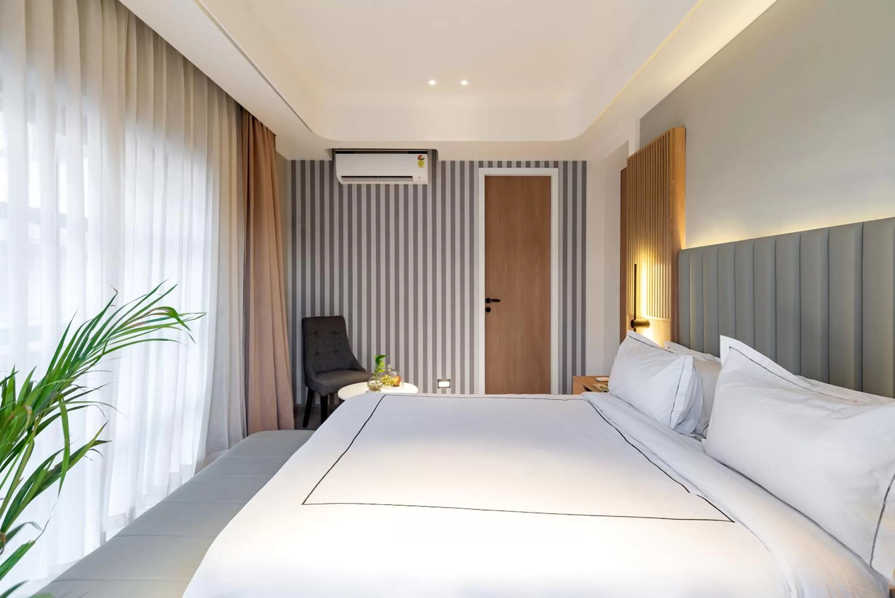 Bedroom, Bed in Downtown Prime A Premium Boutique Hotel Udaipur - My Downtown Hotels