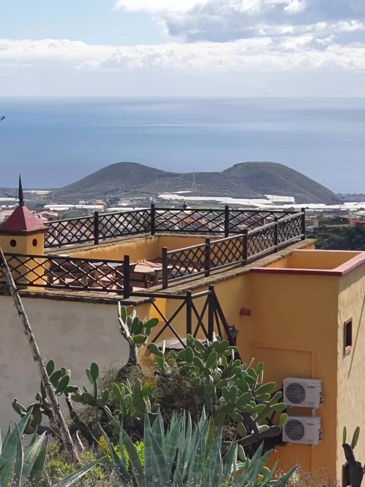 View (from property/room) in Hotel Rural La Raya 1866