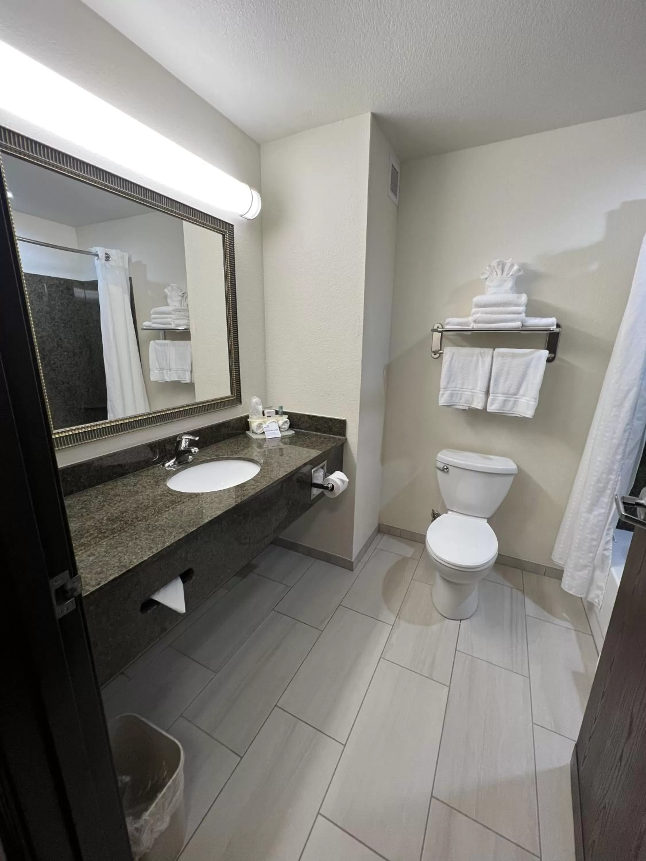 Bathroom in Holiday Inn Express & Suites - Omaha I - 80 by IHG