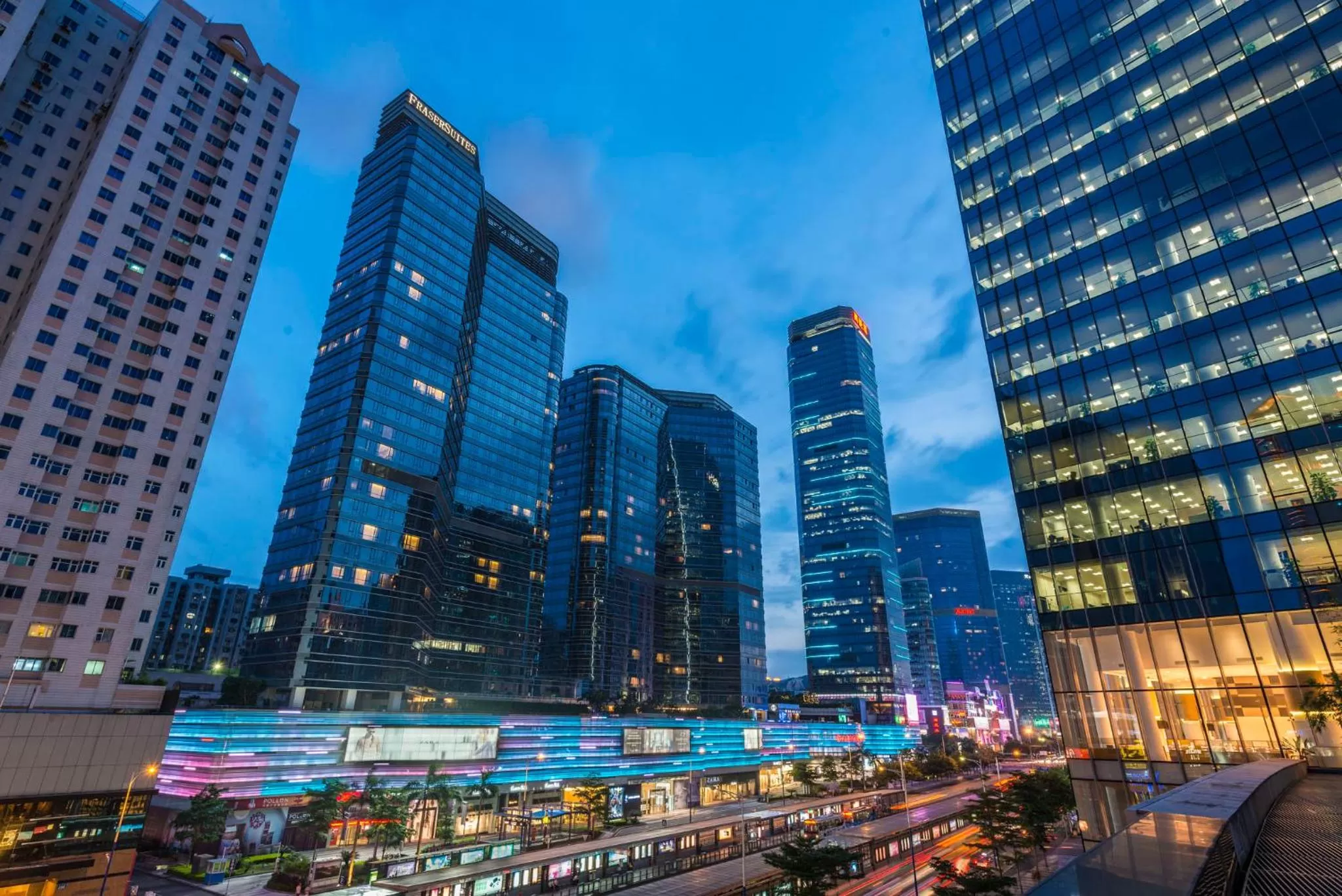 Property building in Fraser Suites Guangzhou