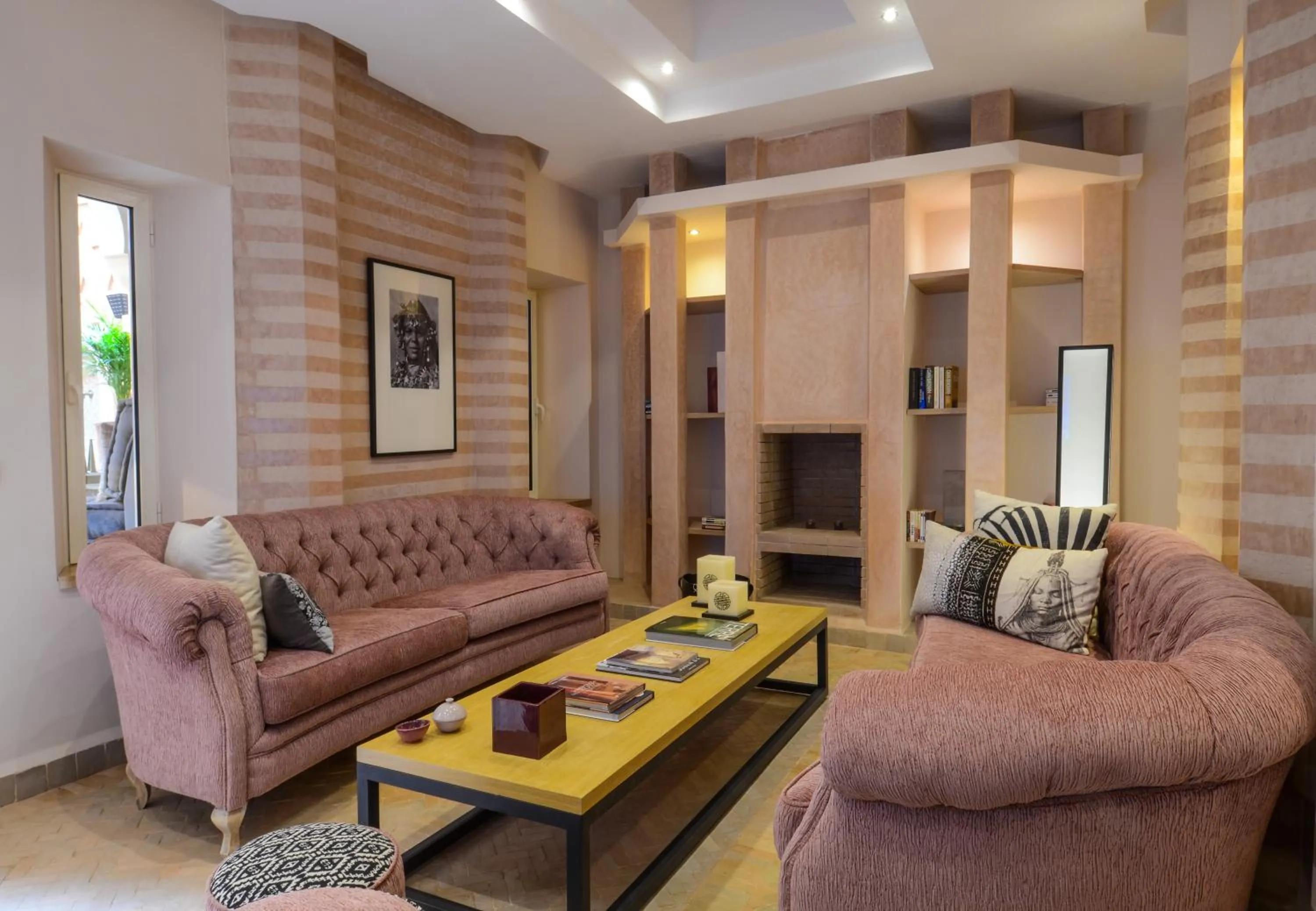 Living room in Riad Ayni