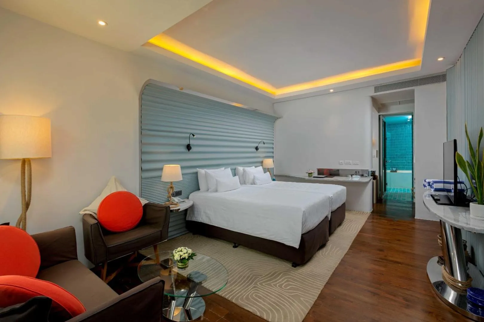 Bed in The Boathouse Phuket-SHA Plus
