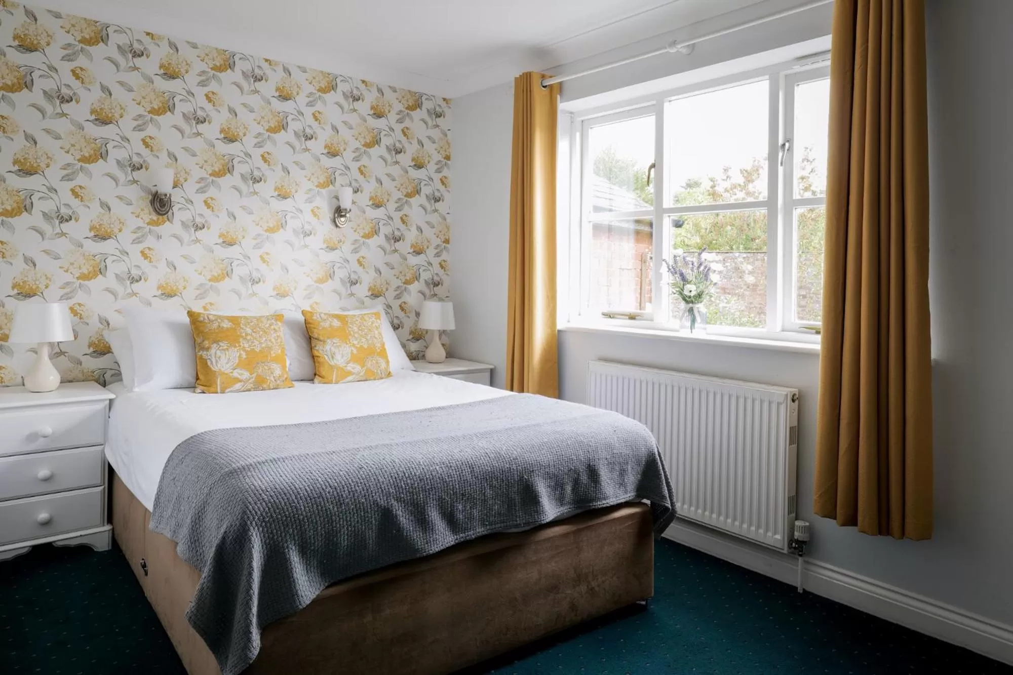 Bed in The Kings Arms Otterton