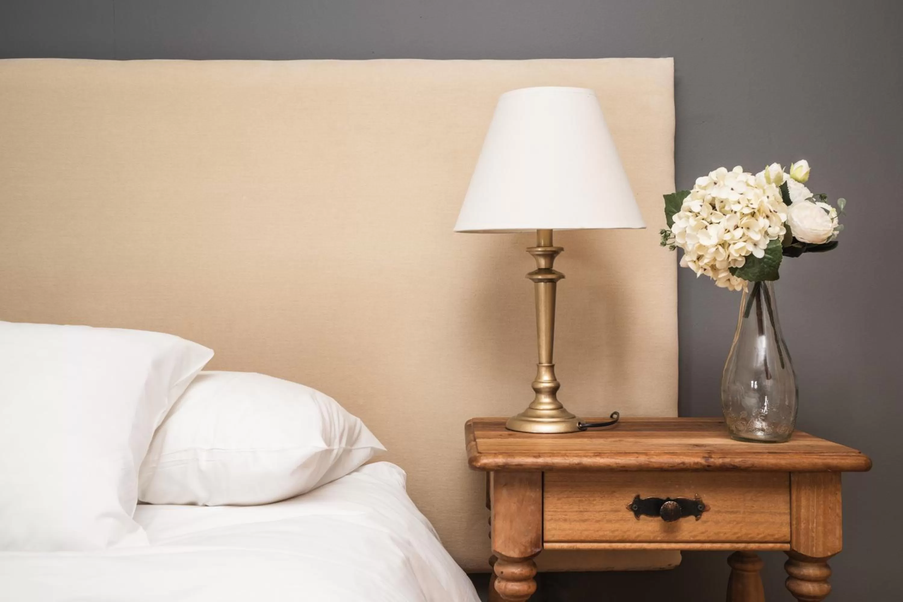 Decorative detail, Bed in Bories - Boutique Guest House