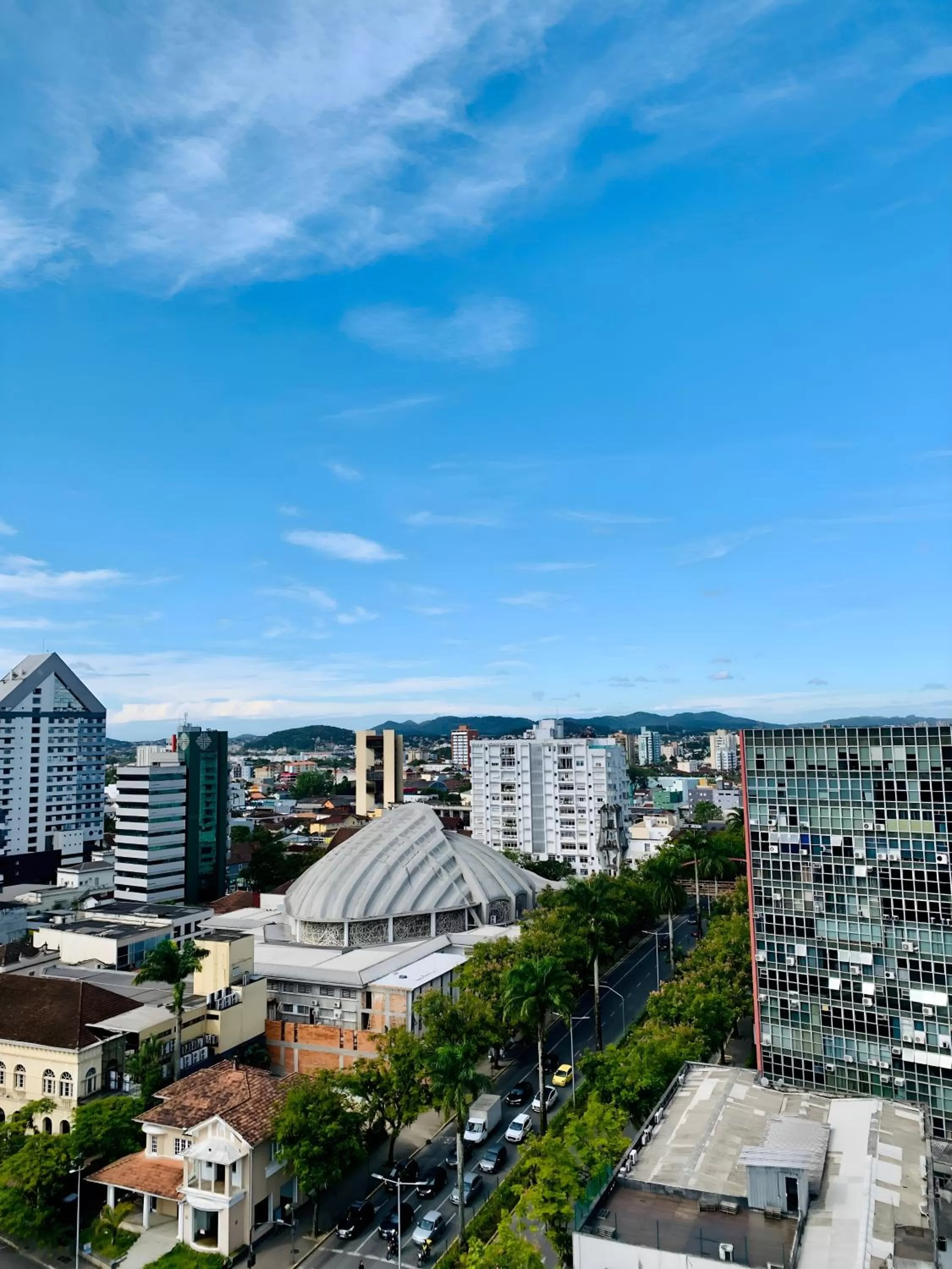 City view in Blue Tree Towers Joinville