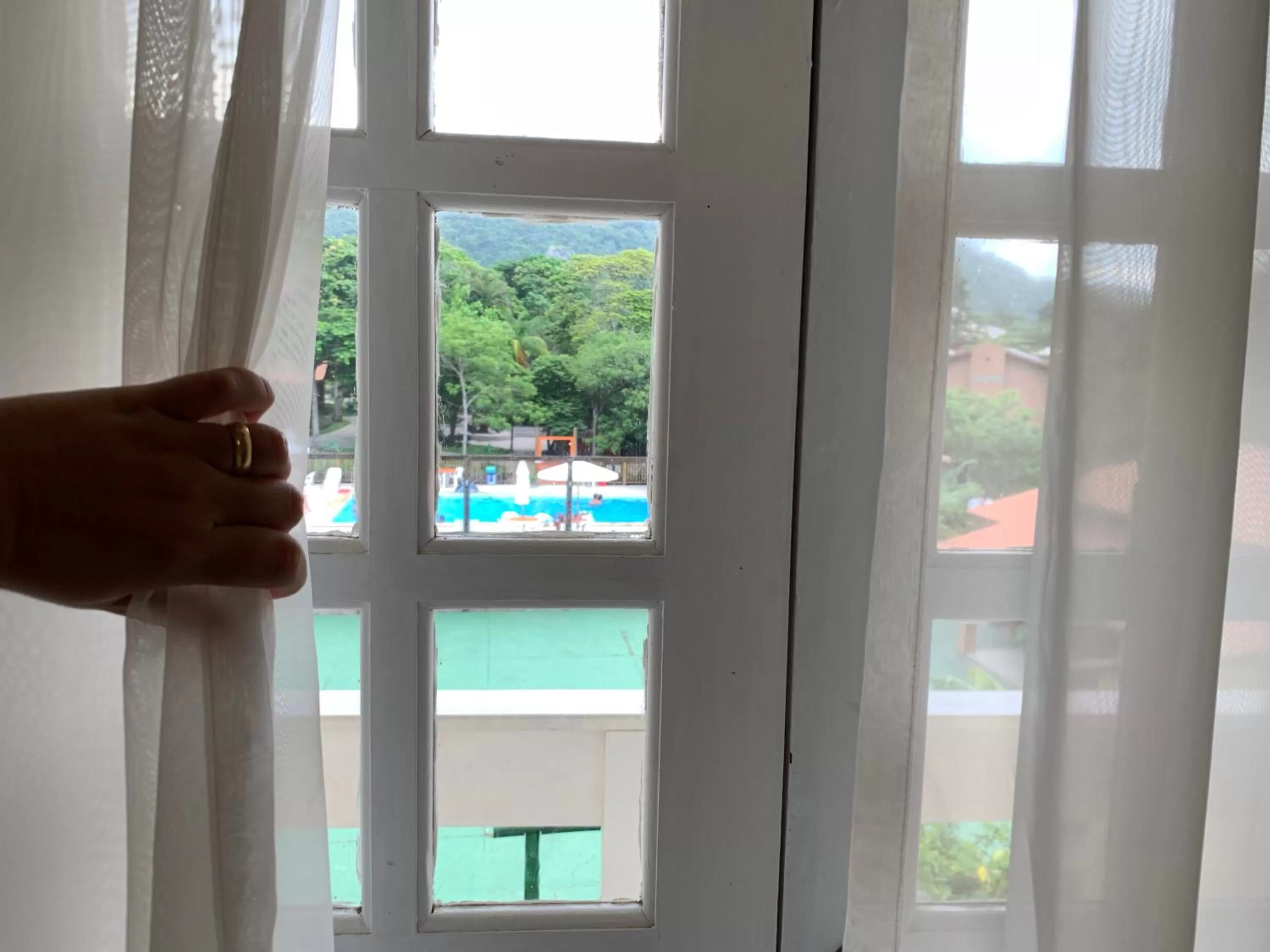 Pool view in Hotel São Sebastião da Praia