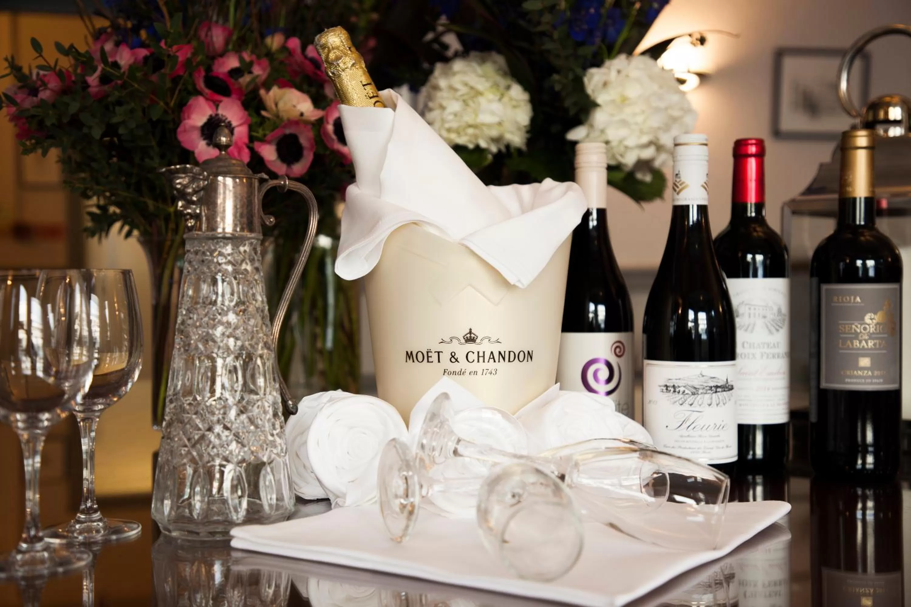 Drinks in Devonshire Park Hotel