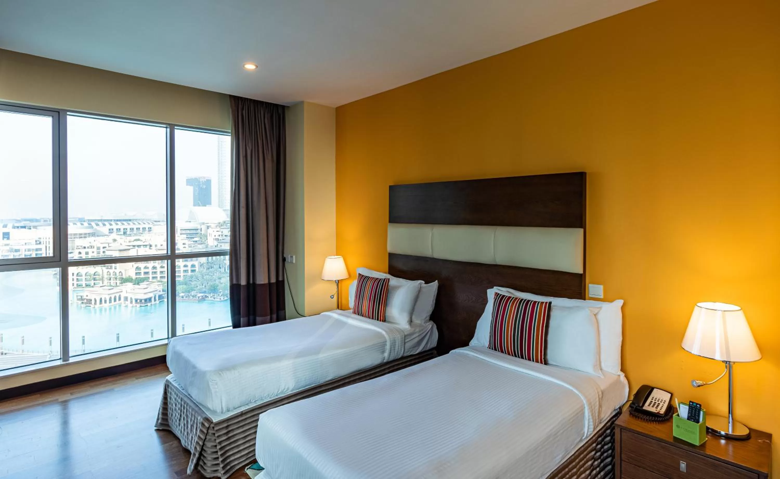 Bed in Ramada by Wyndham Downtown Dubai