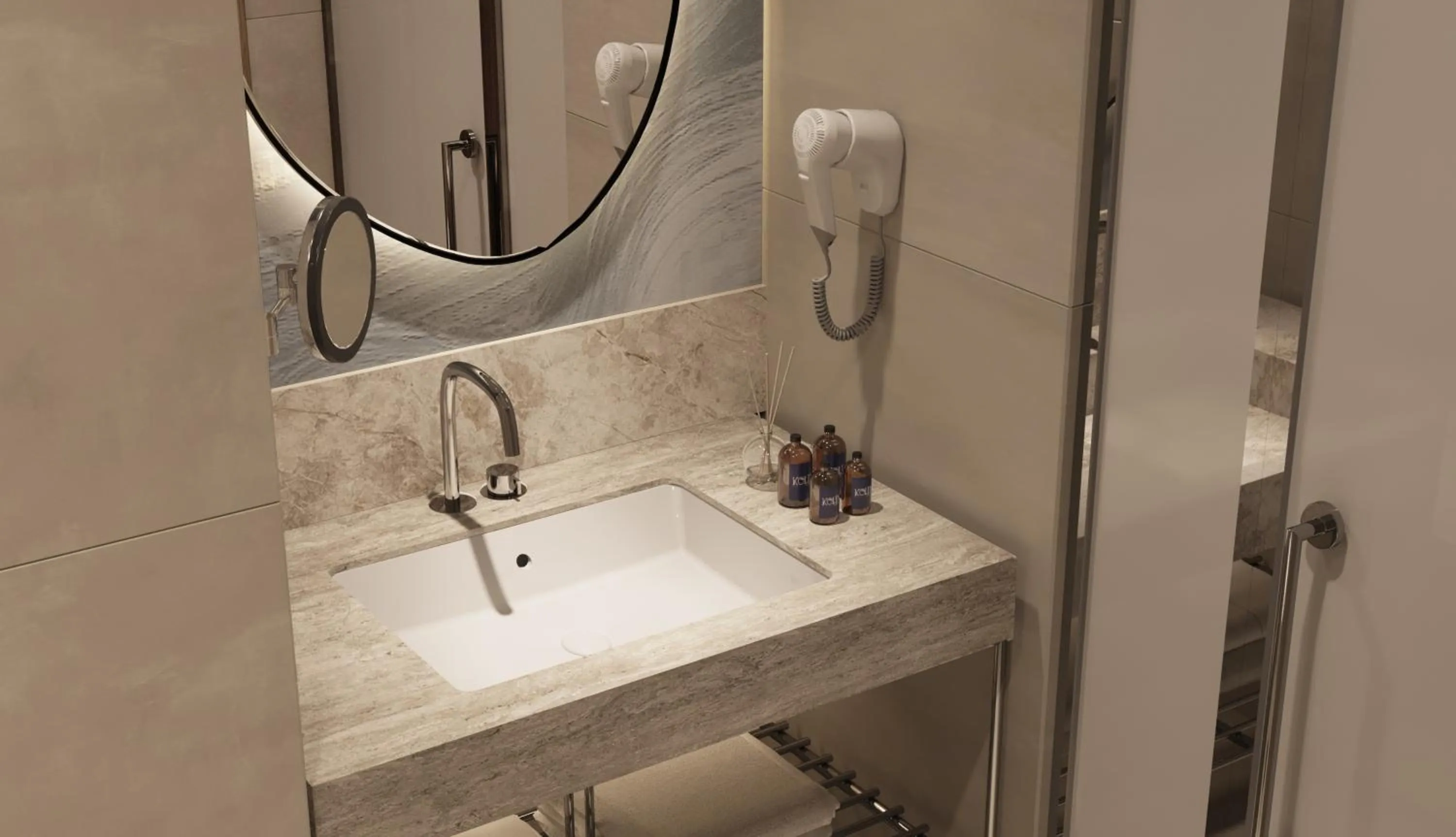 Shower in Kolin Hotel Spa & Convention Center