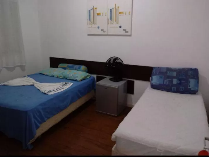 Bed in Pousada Villas