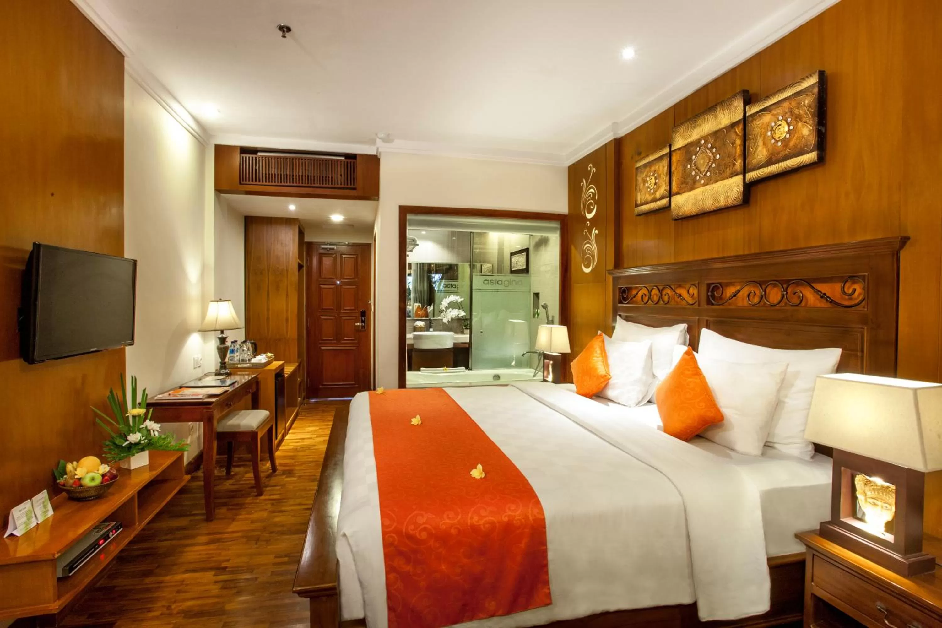 Photo of the whole room, Bed in Astagina Resort Villa and Spa