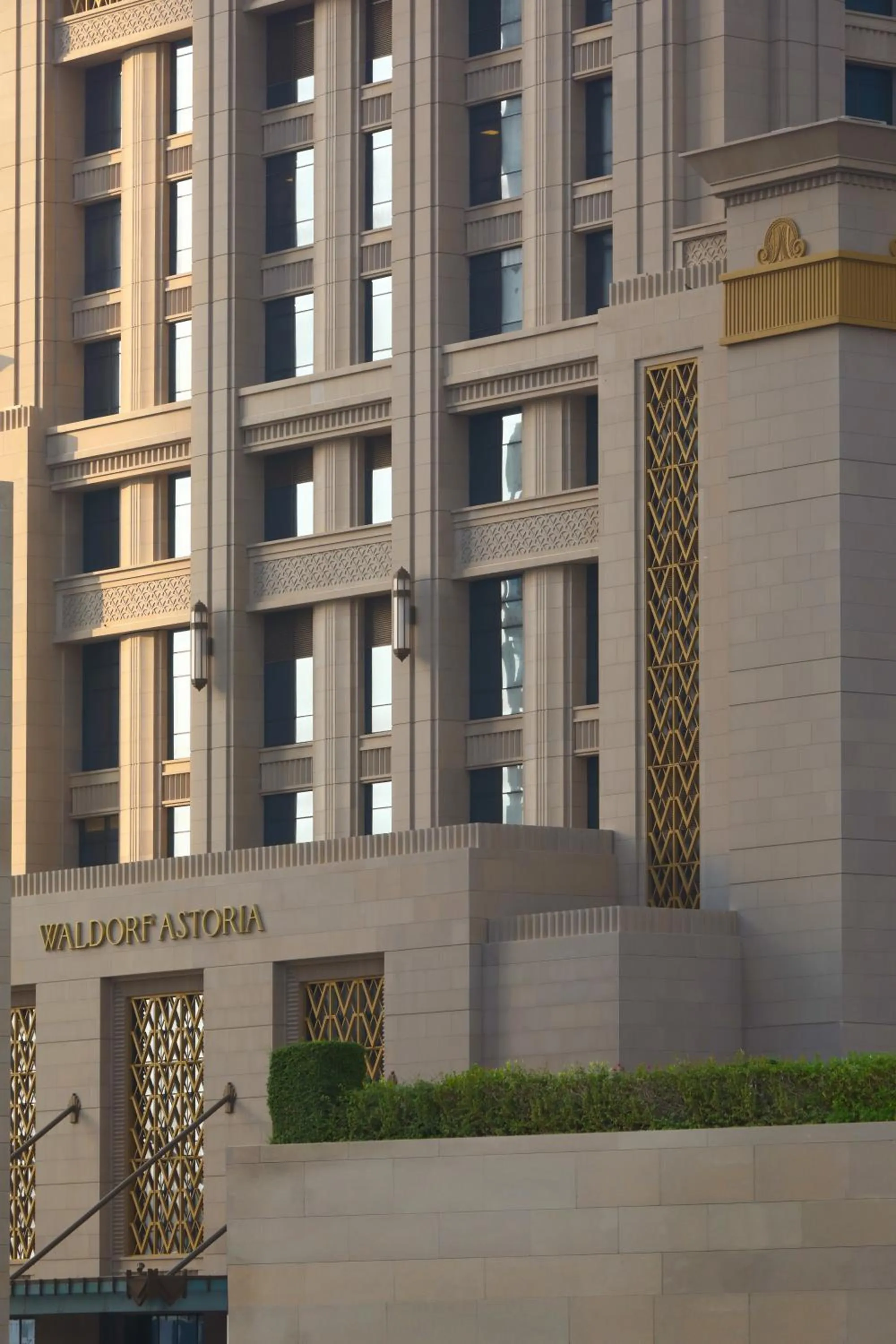 Property building in Waldorf Astoria Doha West Bay