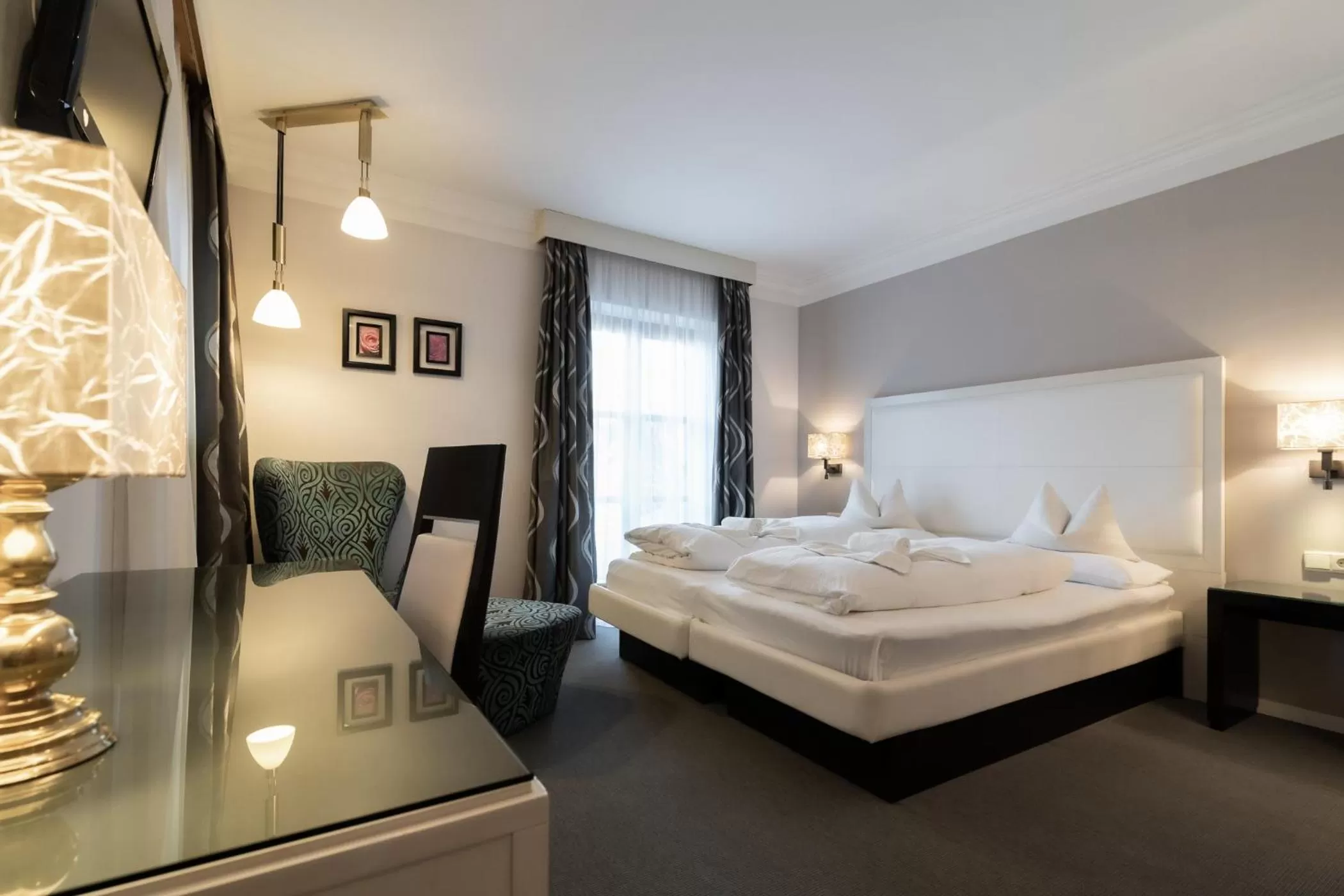 Bed in Hotel Villa Groff