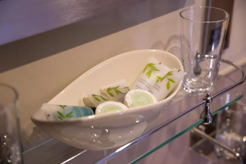 Bathroom in George & Dragon, Conwy