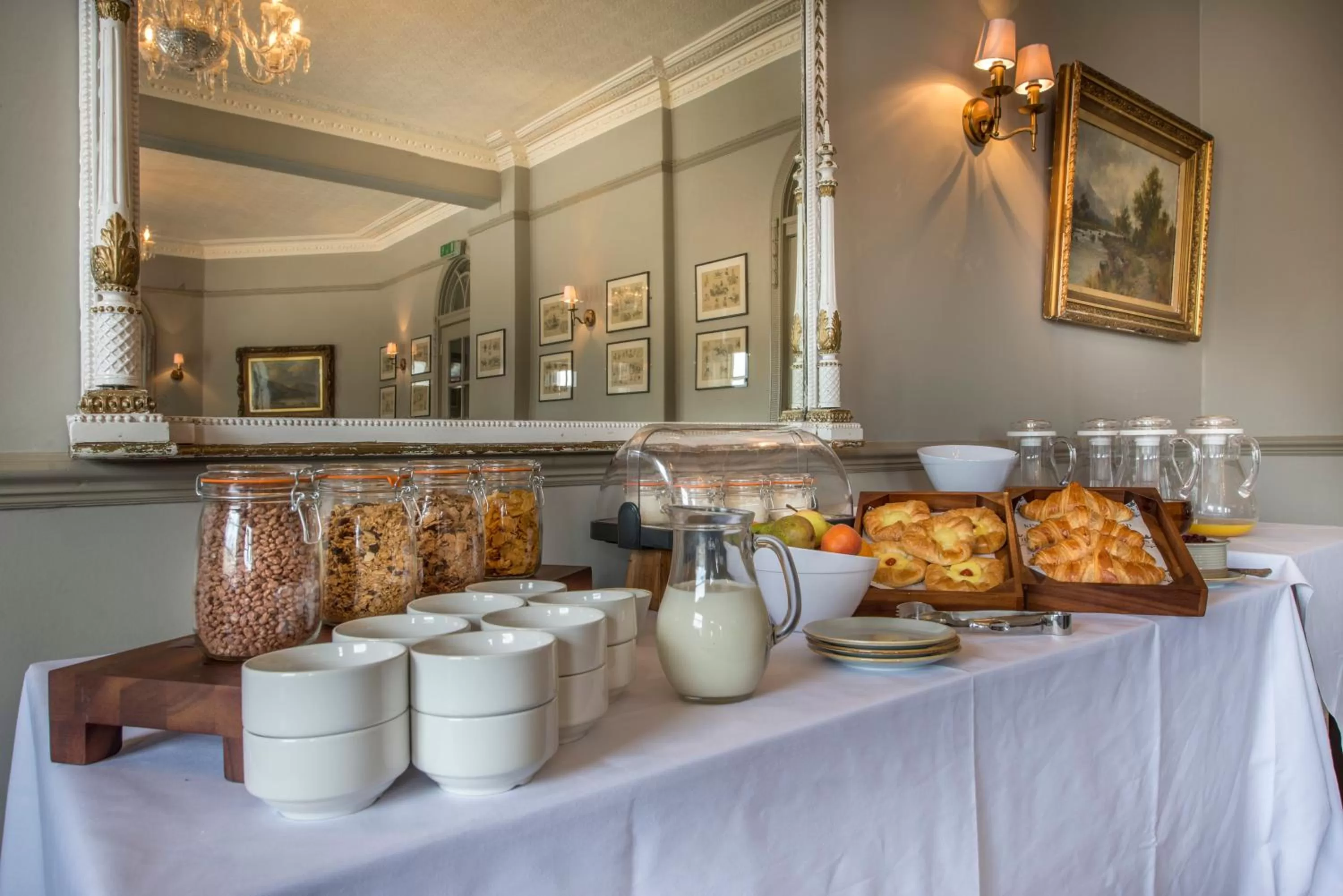 Continental breakfast in The Kings Head Hotel, Richmond, North Yorkshire - The Coaching Inn Group