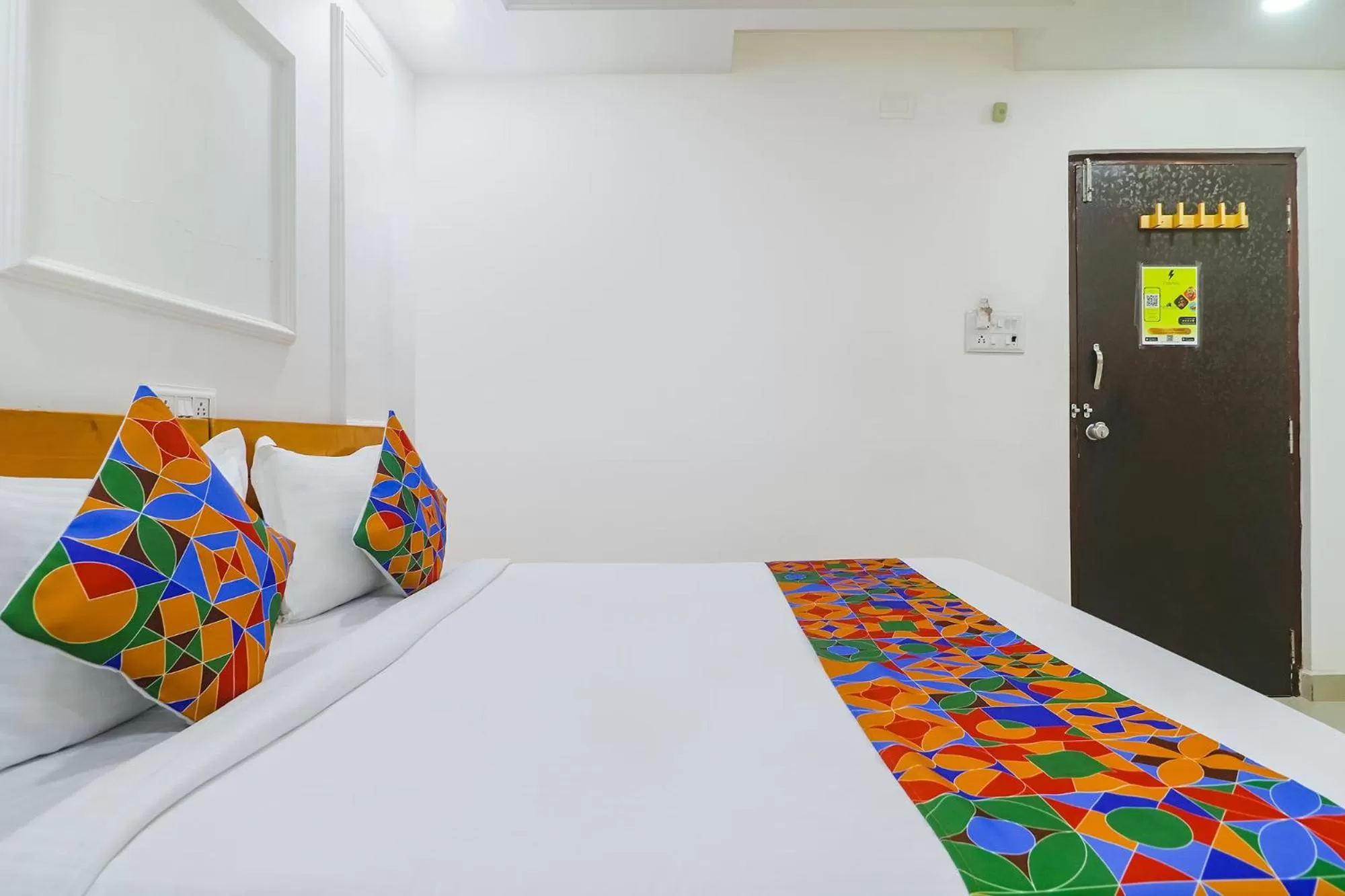 Bed in FabHotel Green Leaf