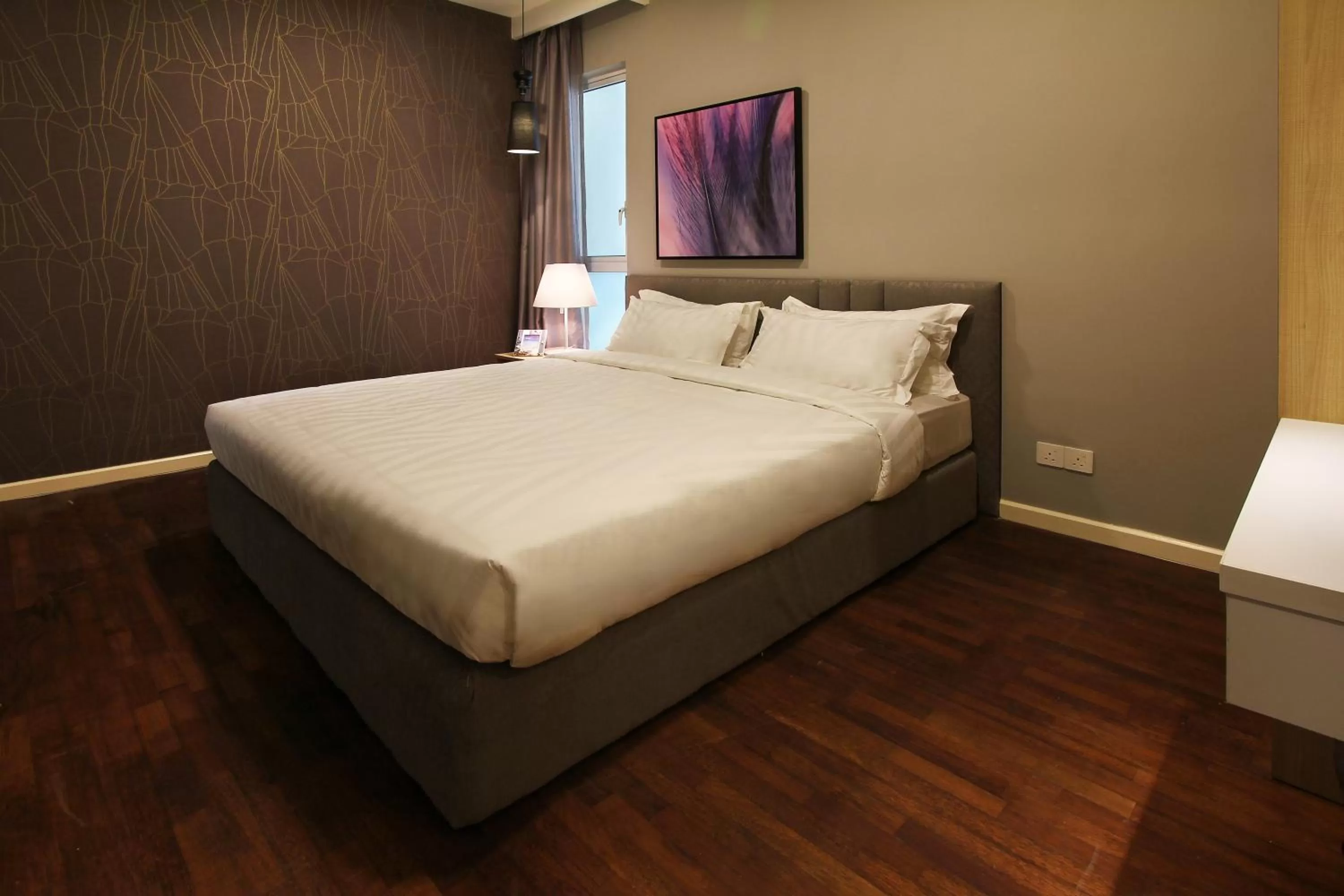 Bedroom, Bed in The Shore Hotel & Residences