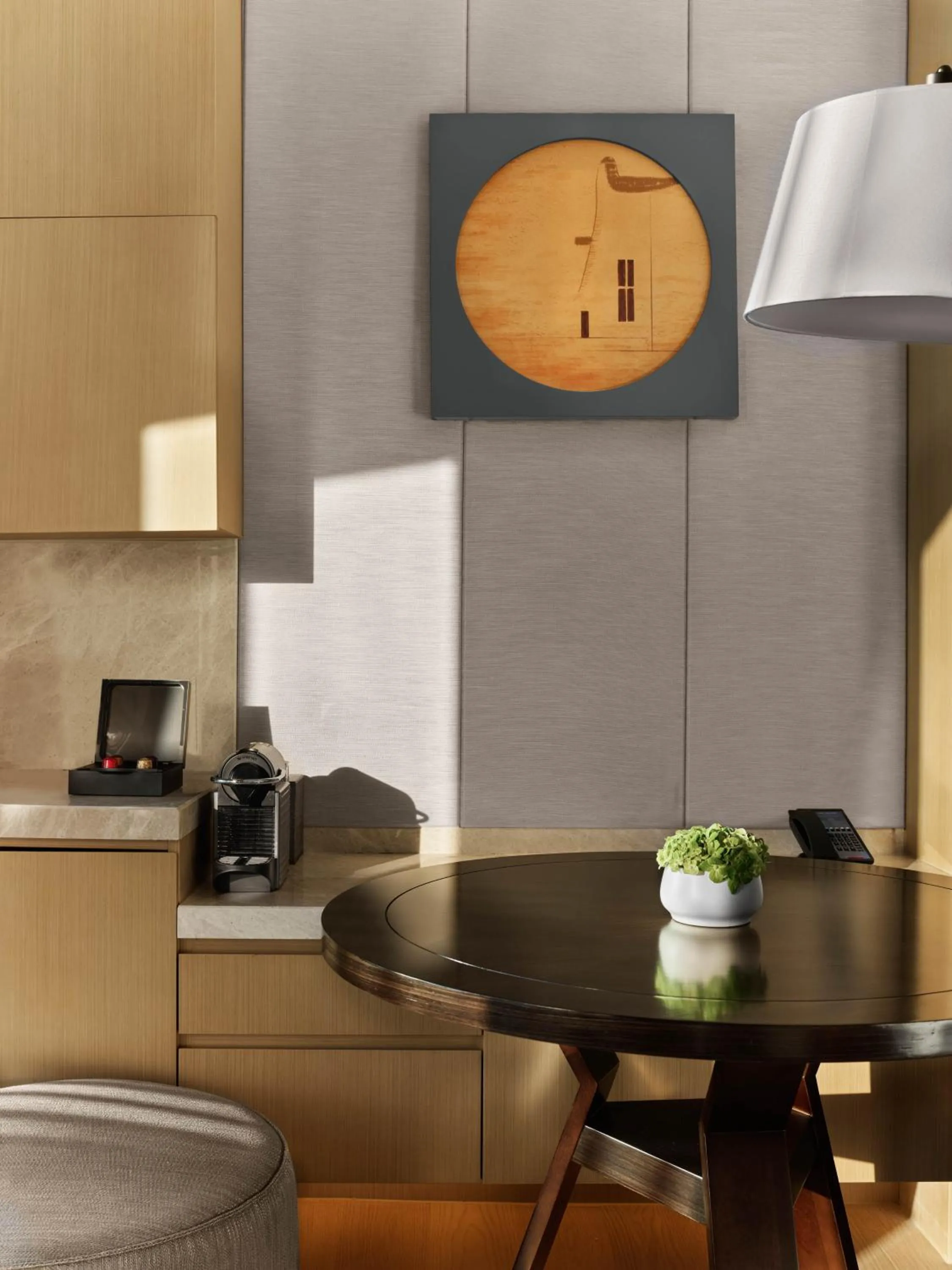 Seating area in Hilton Shanghai Songjiang Guangfulin