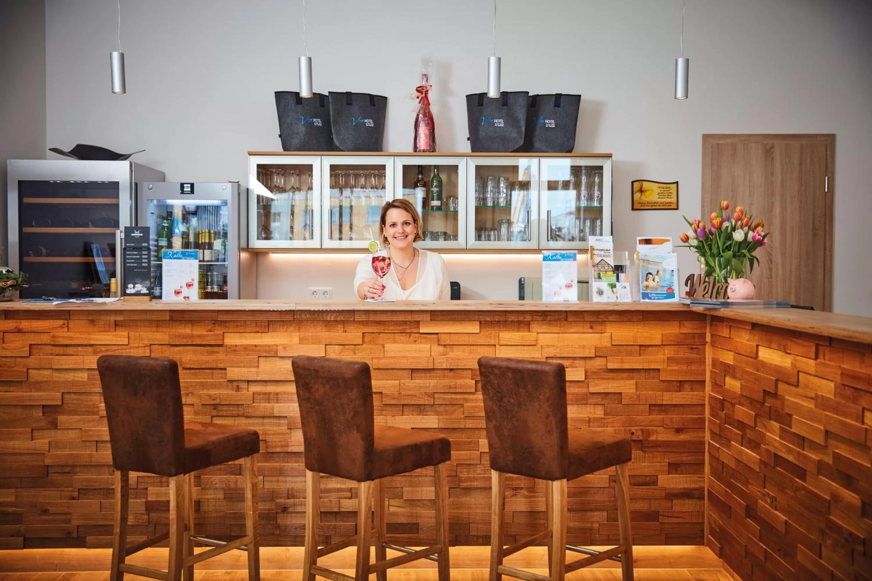 Lobby or reception in Vital Hotel an der Therme GmbH