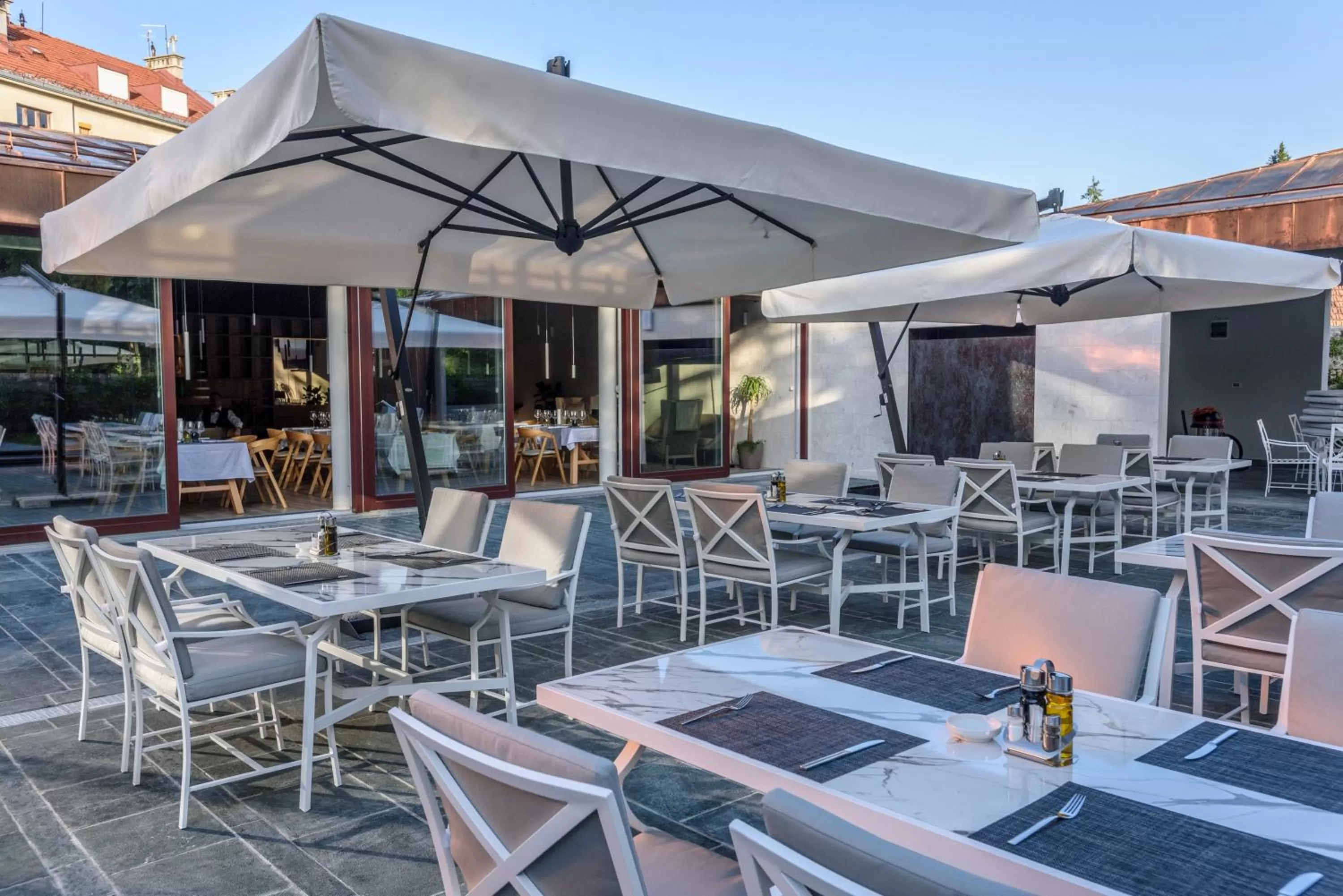 Patio in Hotel Gradska Cetinje