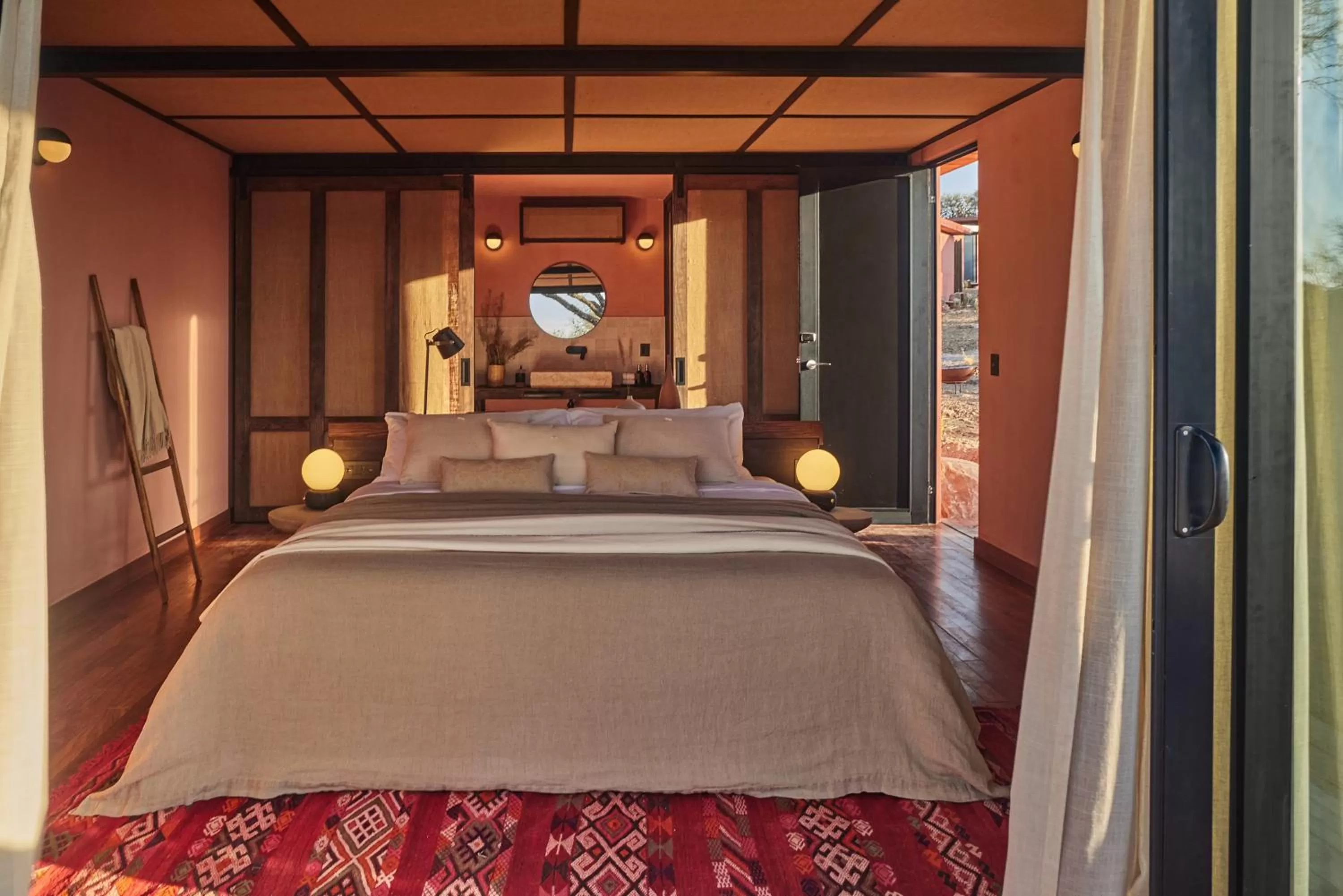 Bed in Our Habitas San Miguel de Allende