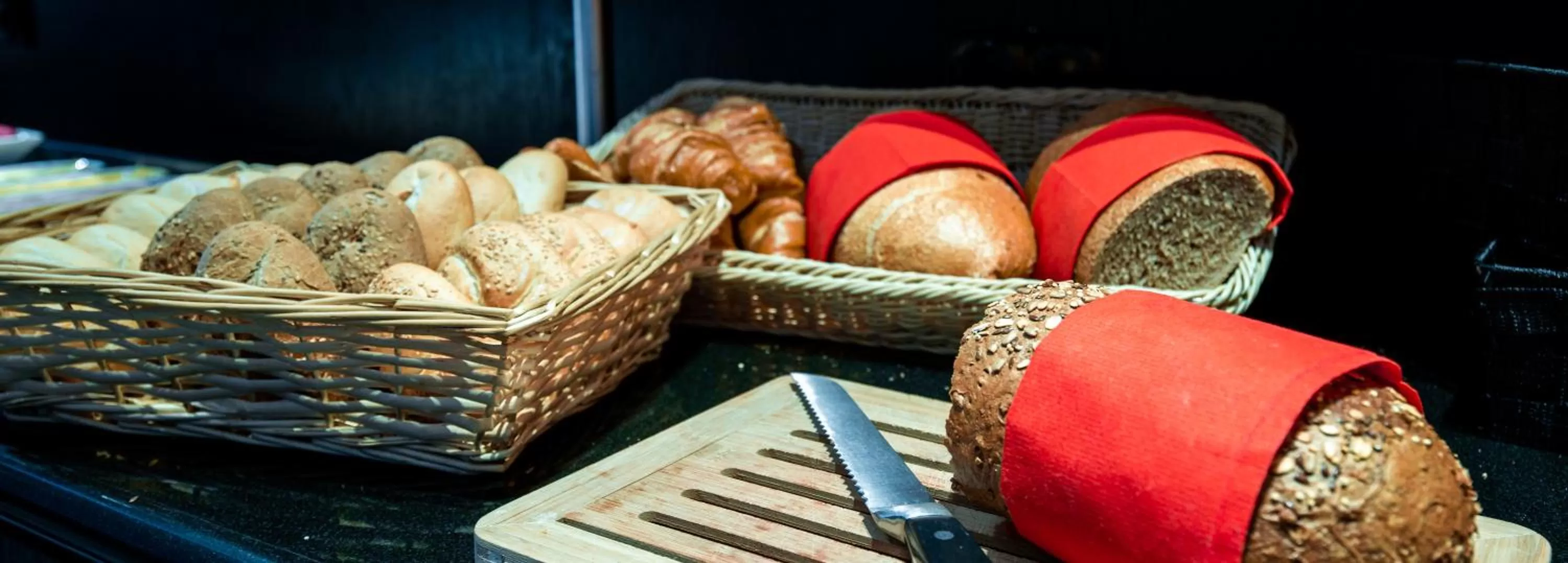 Buffet breakfast in Bastion Hotel Amsterdam Airport