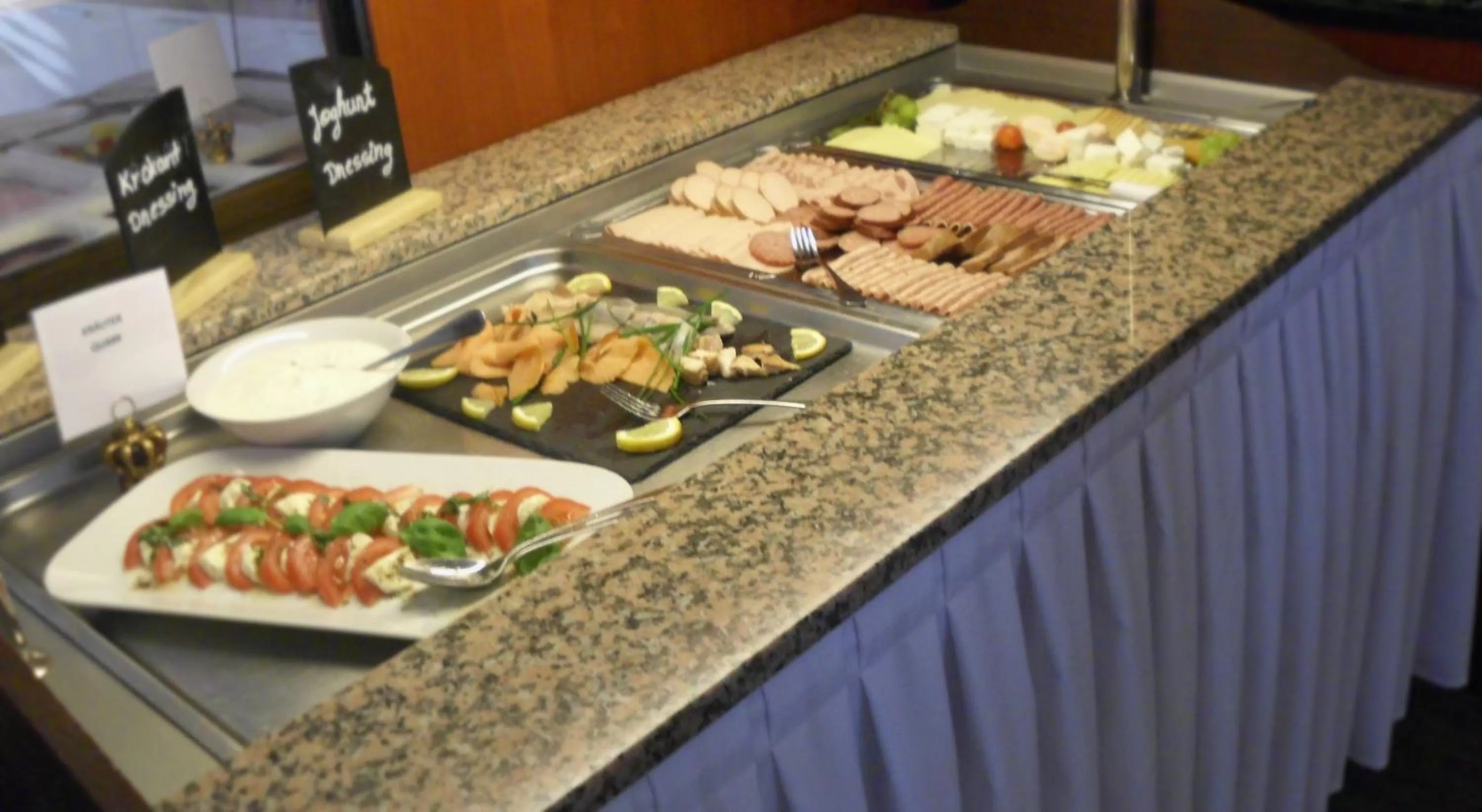 Buffet breakfast, Food in Prisma Hotel Rhönblick