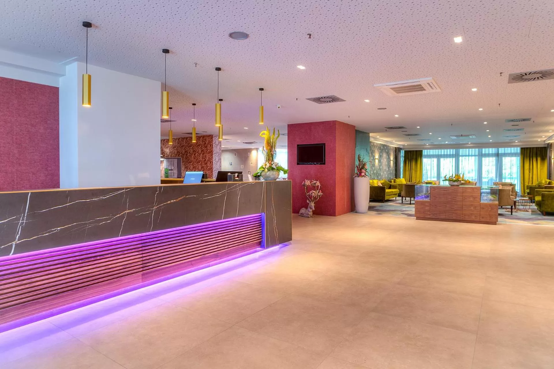 Lobby or reception in ACHAT Hotel Frankfurt Maintal