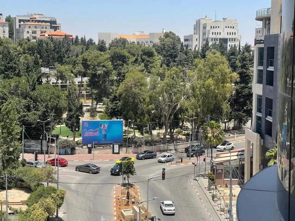 Street view in Caesar Hotel Ramallah