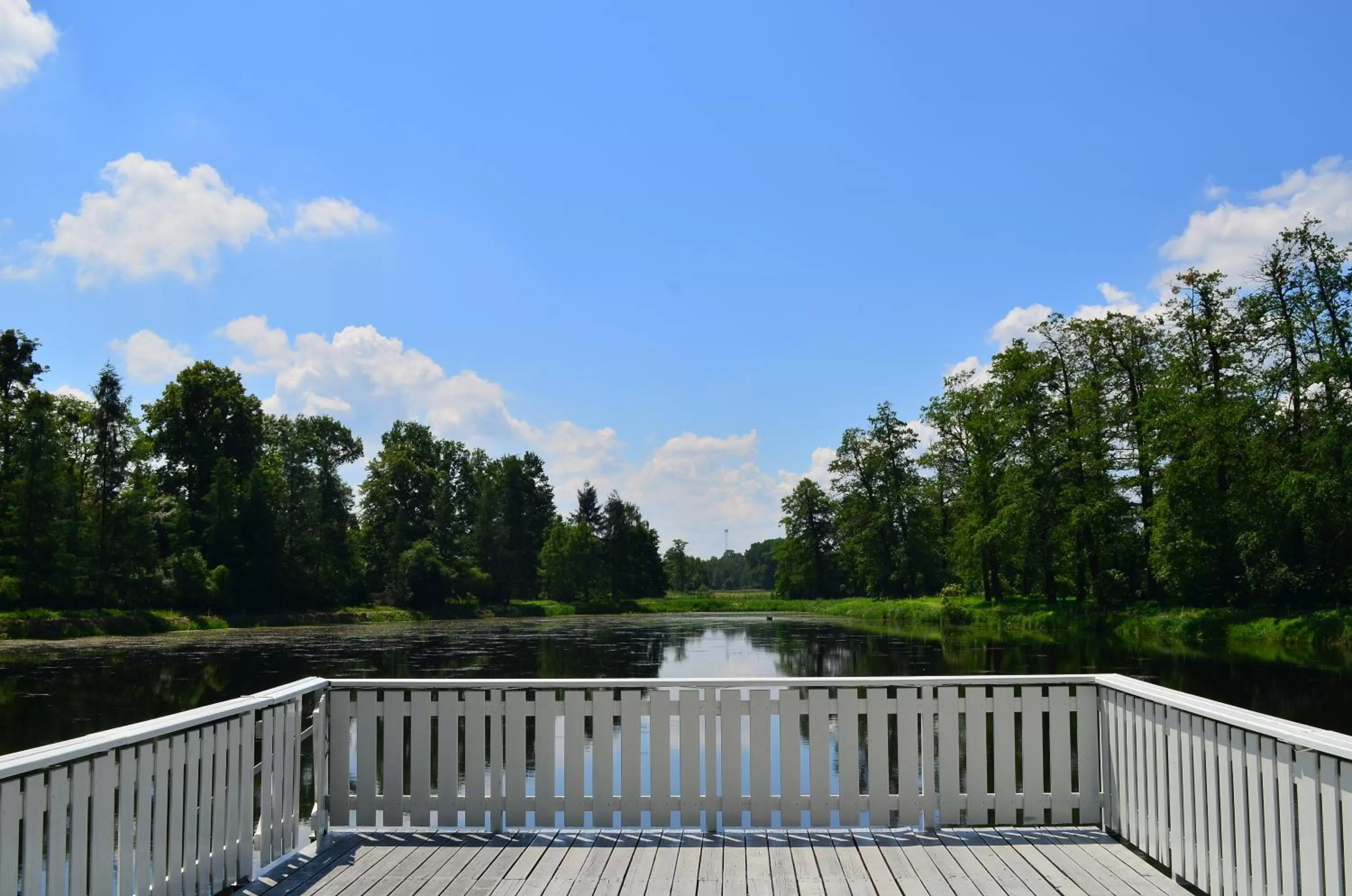 Lake view, Balcony/Terrace in Pod Platanem Gliwice