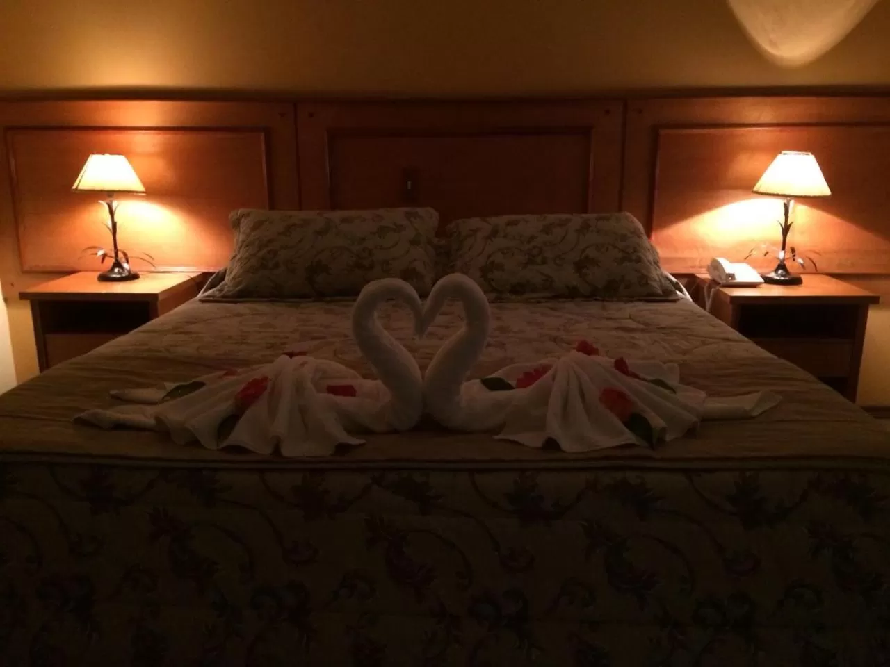 Bed in Pousada Alto D'ouro