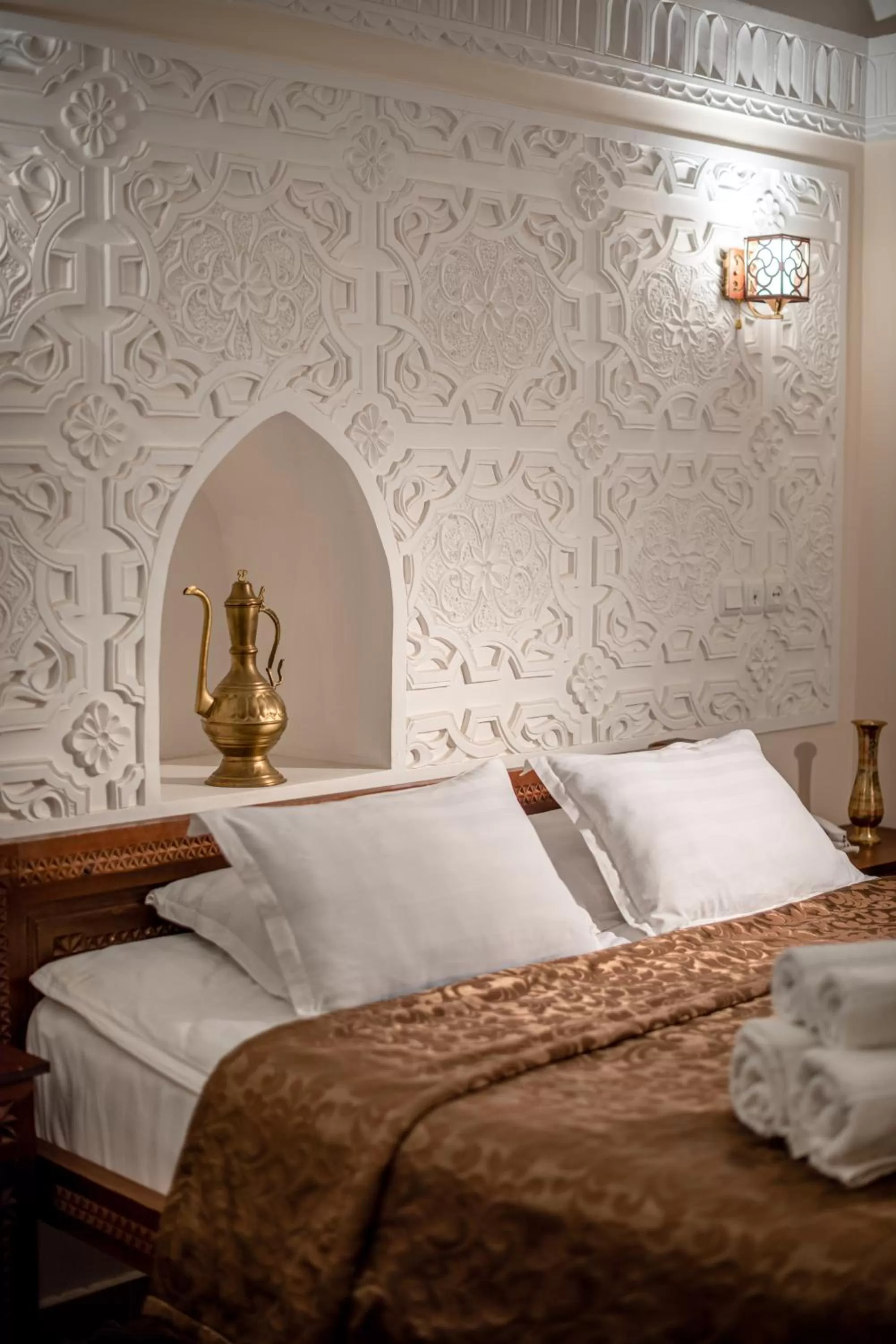 Bed in New Star Boutique hotel - madrasah Muhammad Mahram 1903