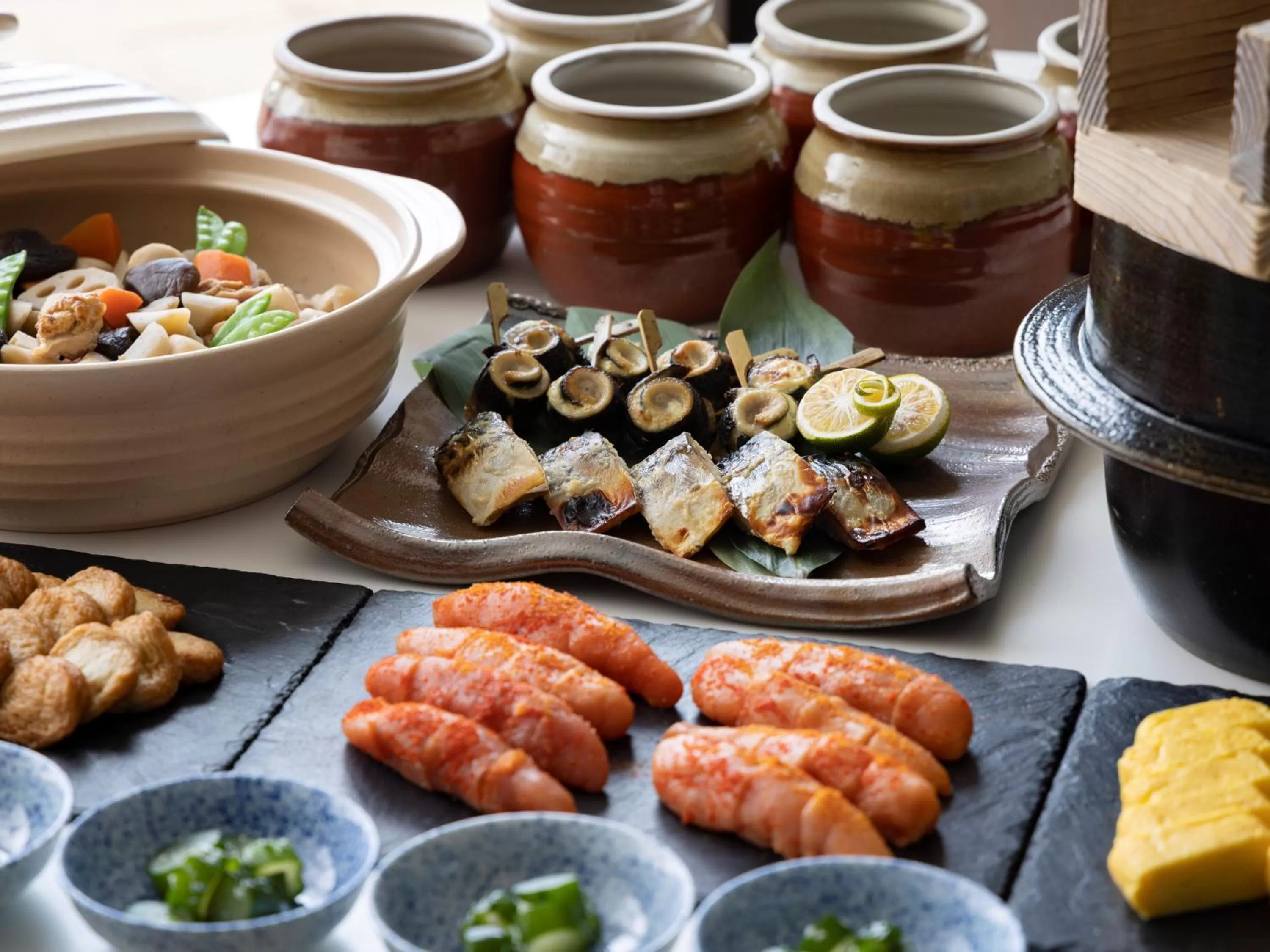 Breakfast in Premier Hotel Mojiko