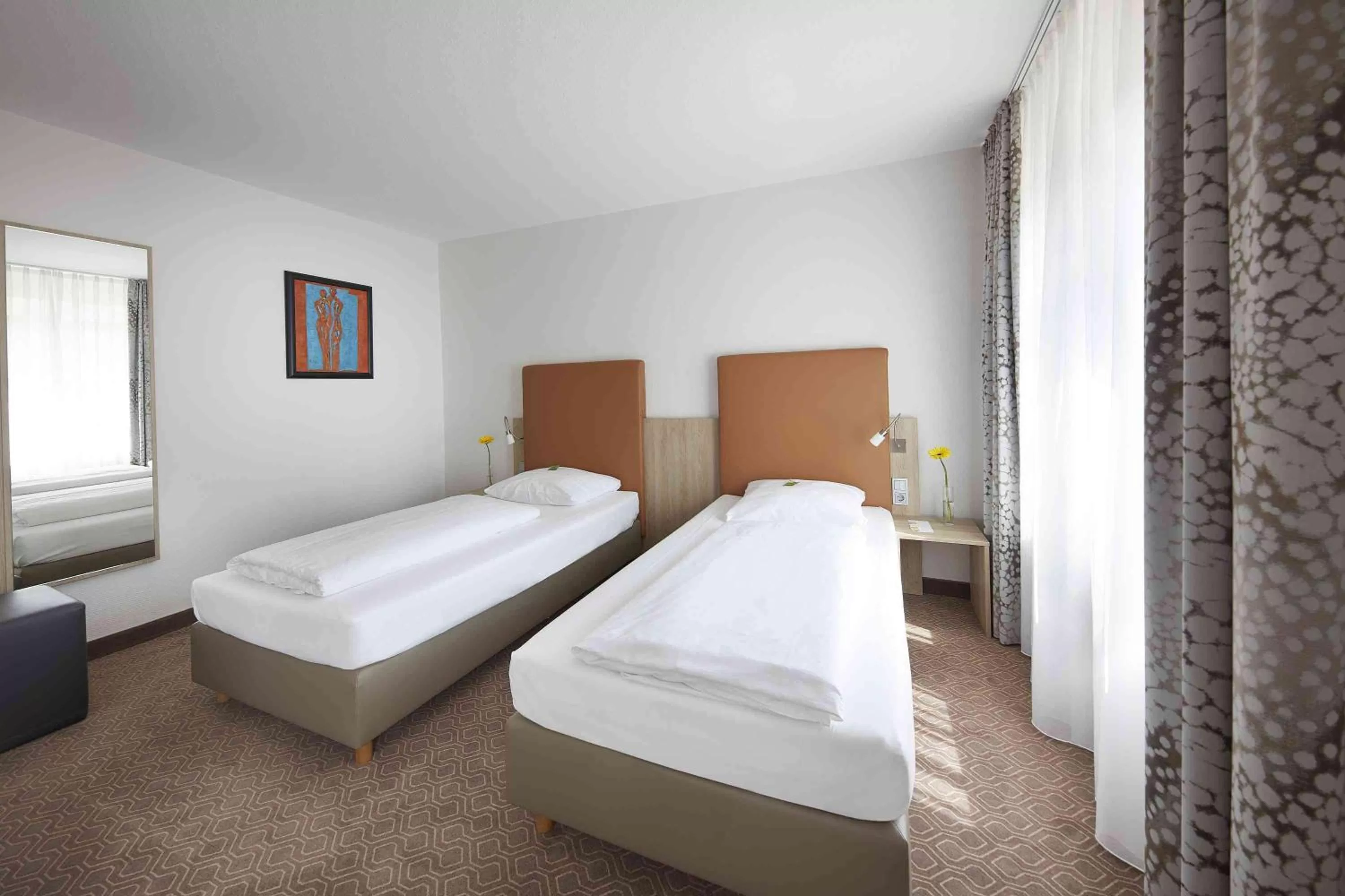 Bedroom, Bed in GHOTEL hotel & living Kiel