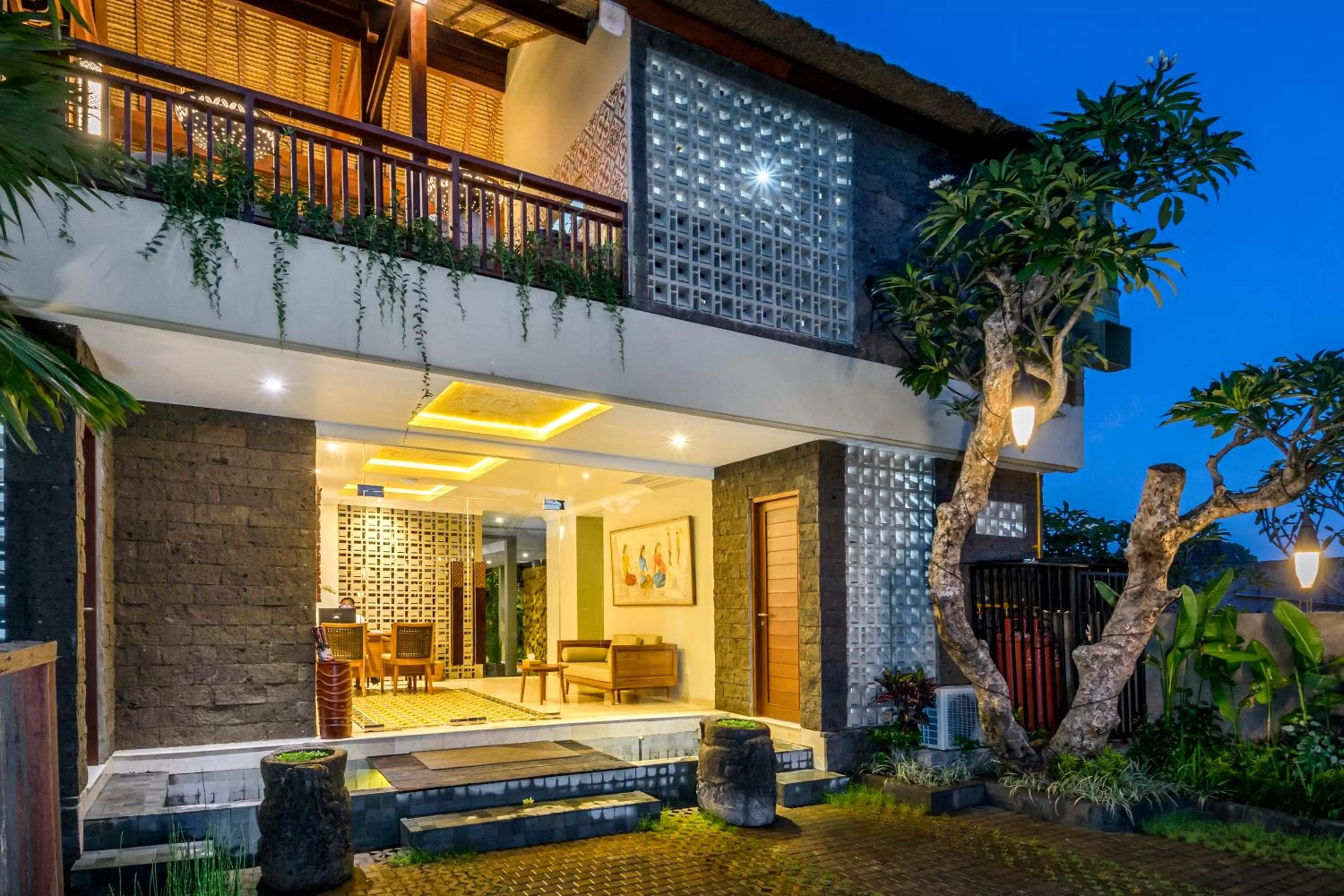 Facade/entrance in Bumi Muwa Ubud Katiklantang