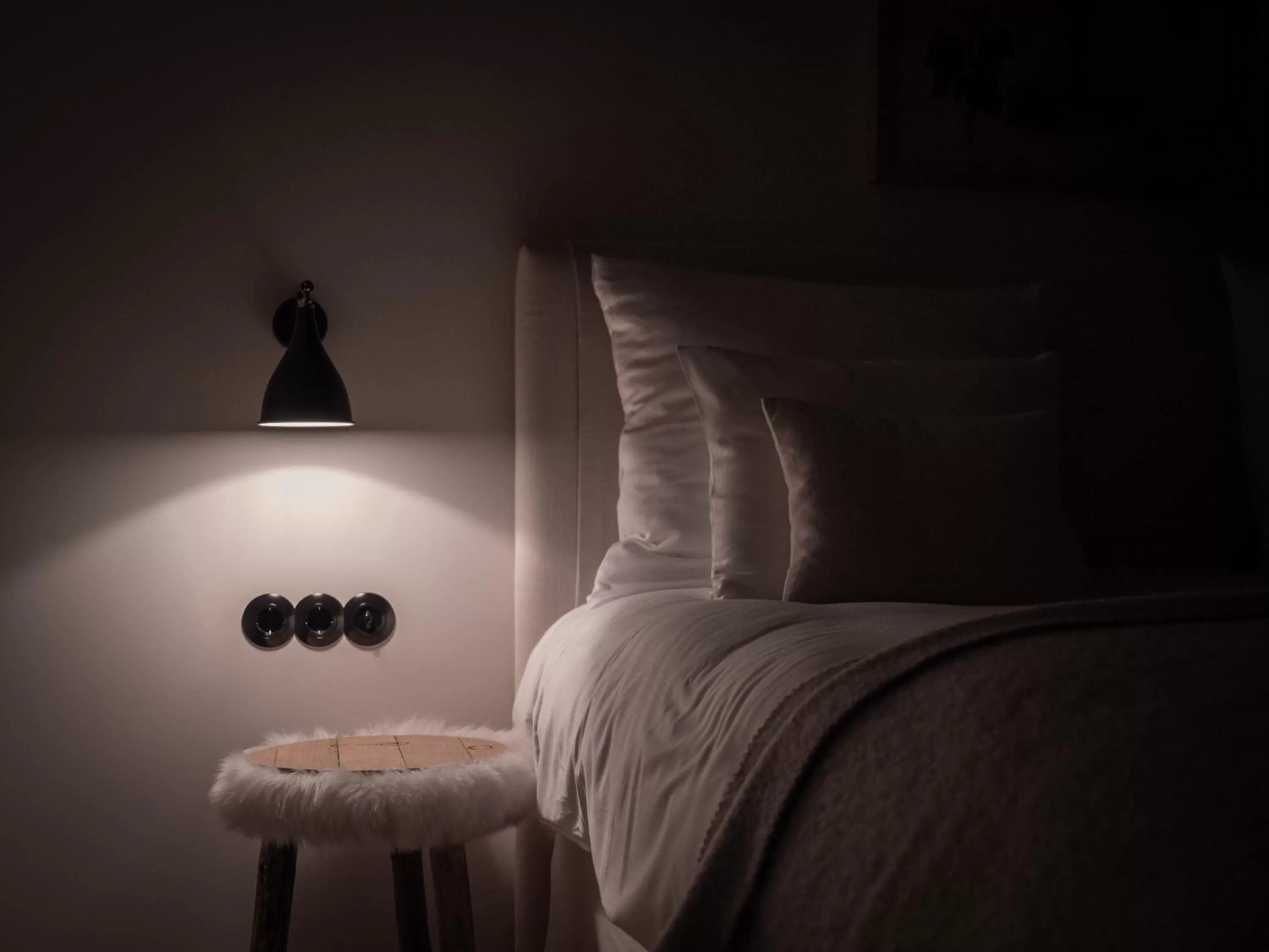 Bed in Alpenloge Design Hotel