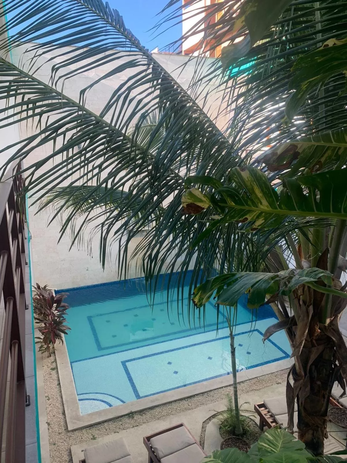 Swimming pool in Los Arcos Hotel - TULUM