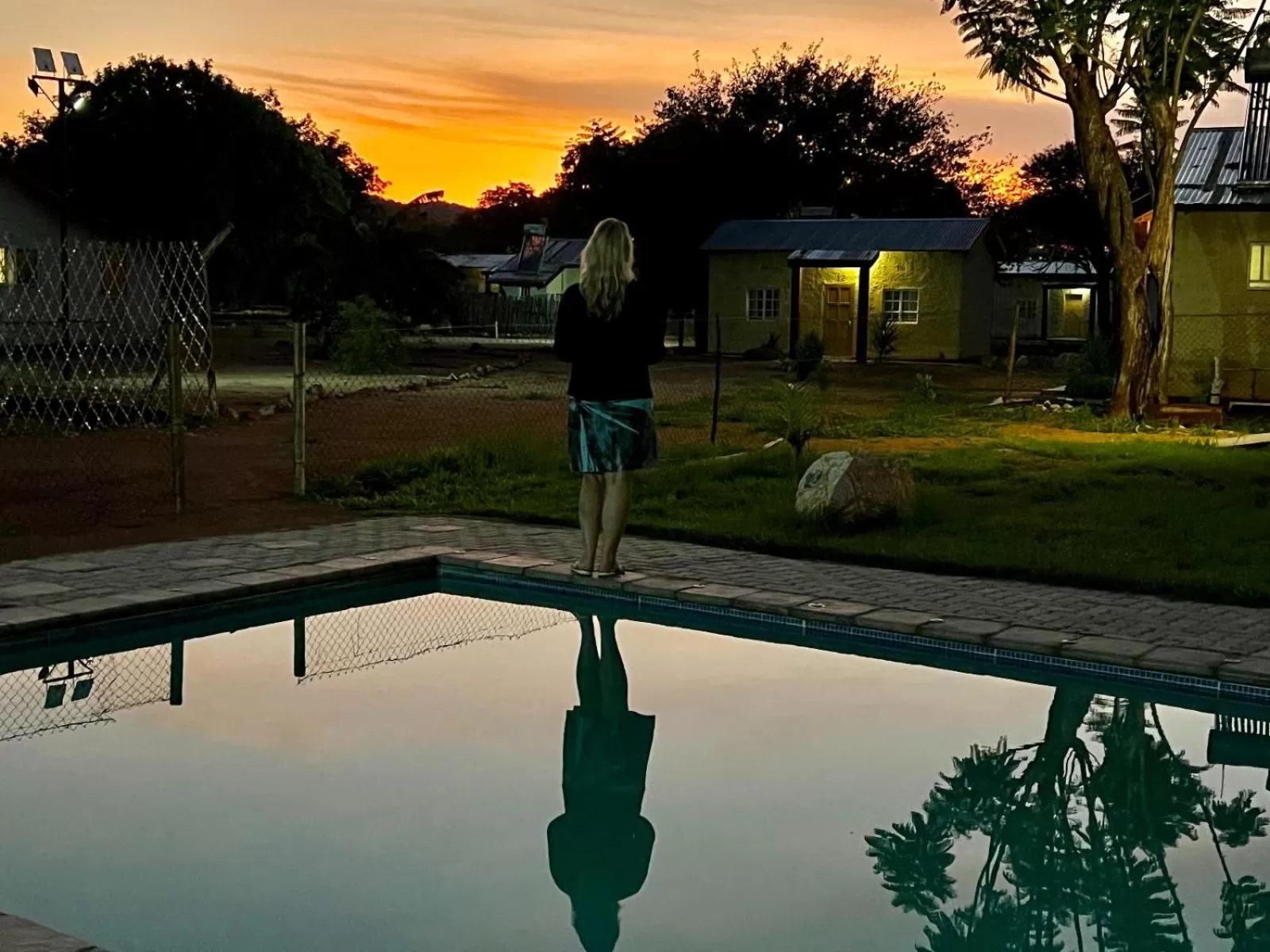 Swimming Pool in Abenab Lodge & Tours cc