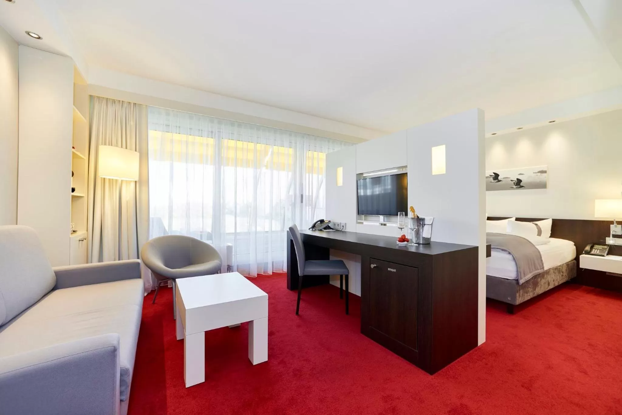 Photo of the whole room, Bed in Holiday Inn Berlin Airport - Conference Centre by IHG