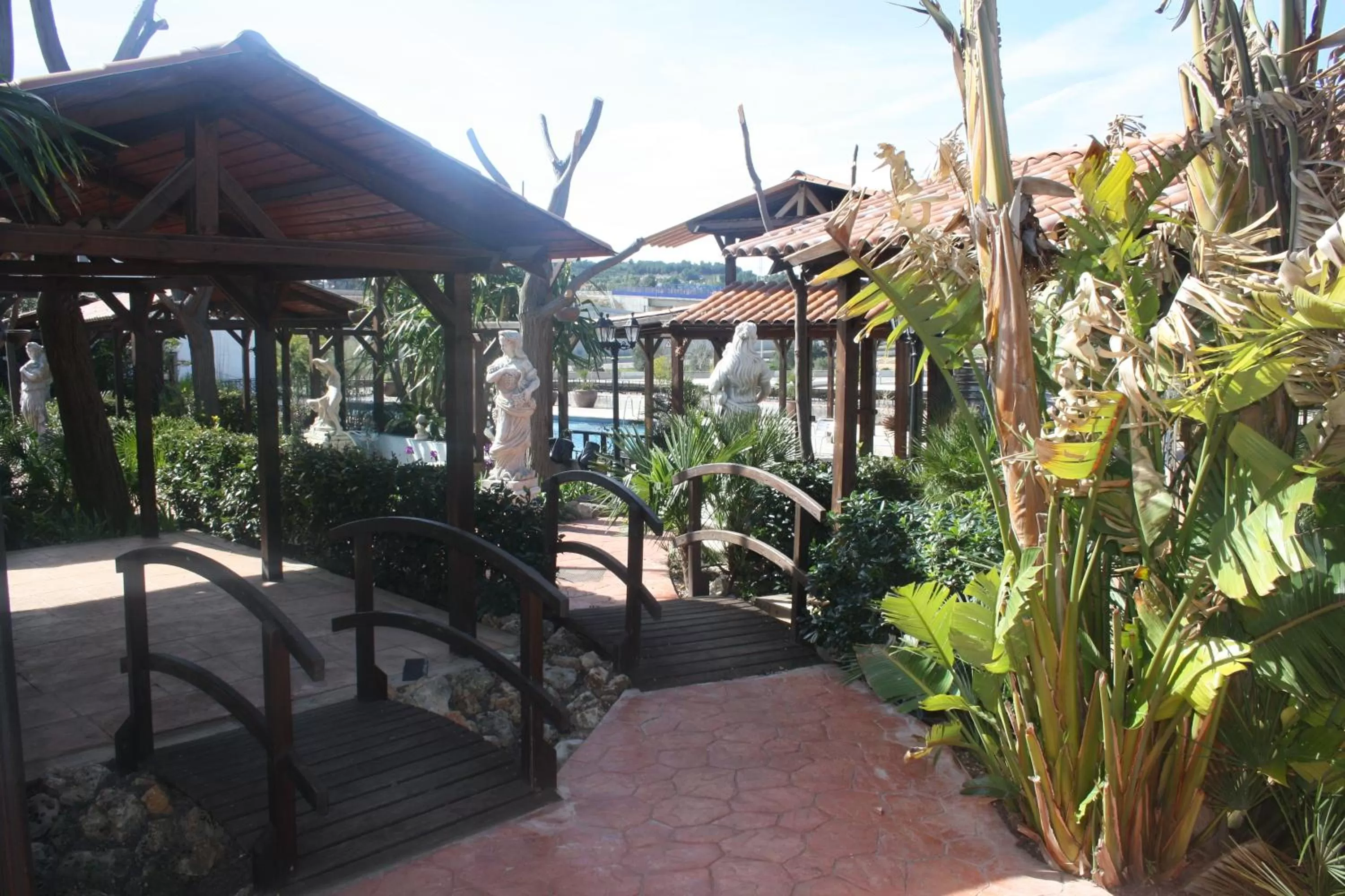 Decorative detail in Hotel La Carreta