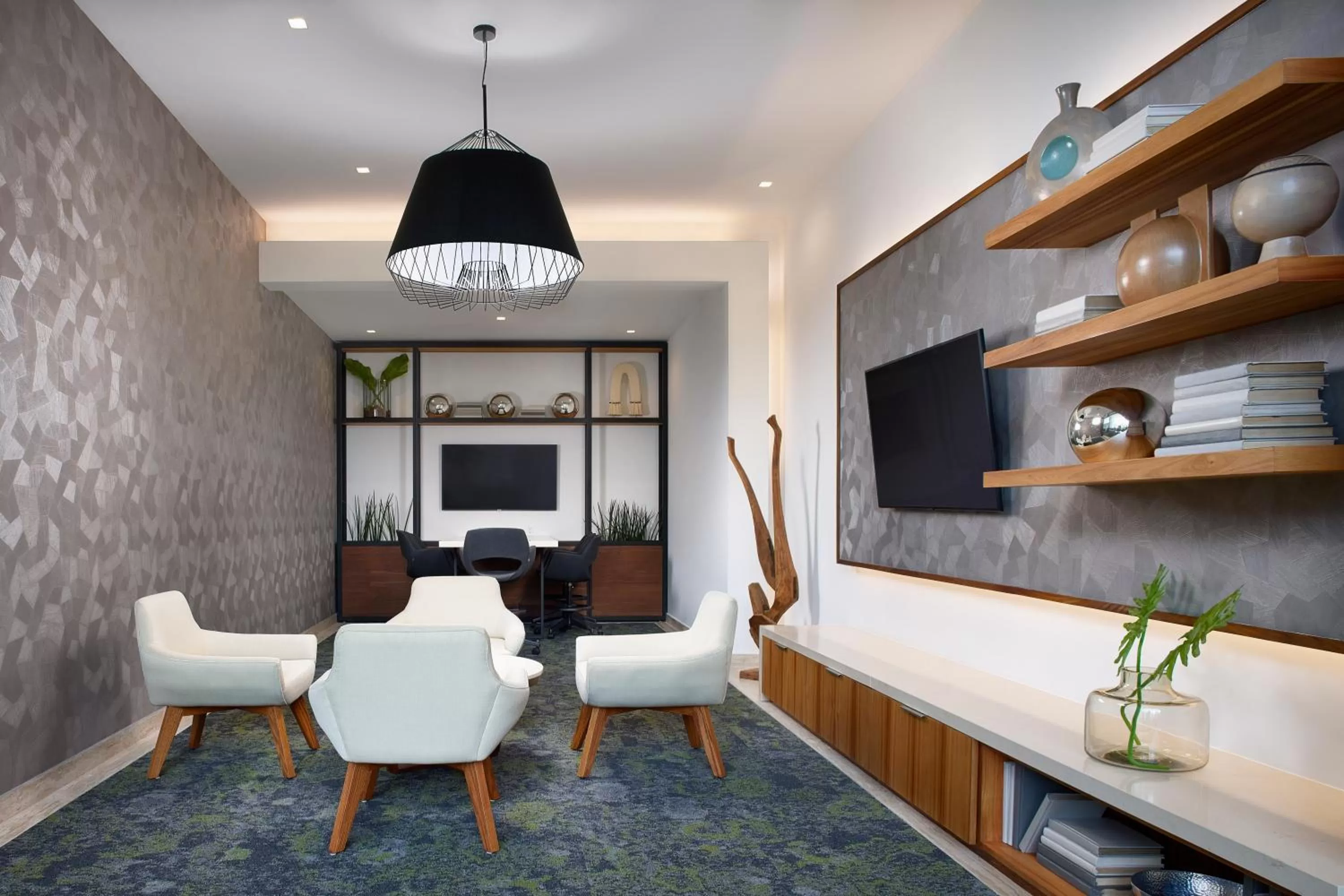 Library in Courtyard by Marriott Merida Downtown