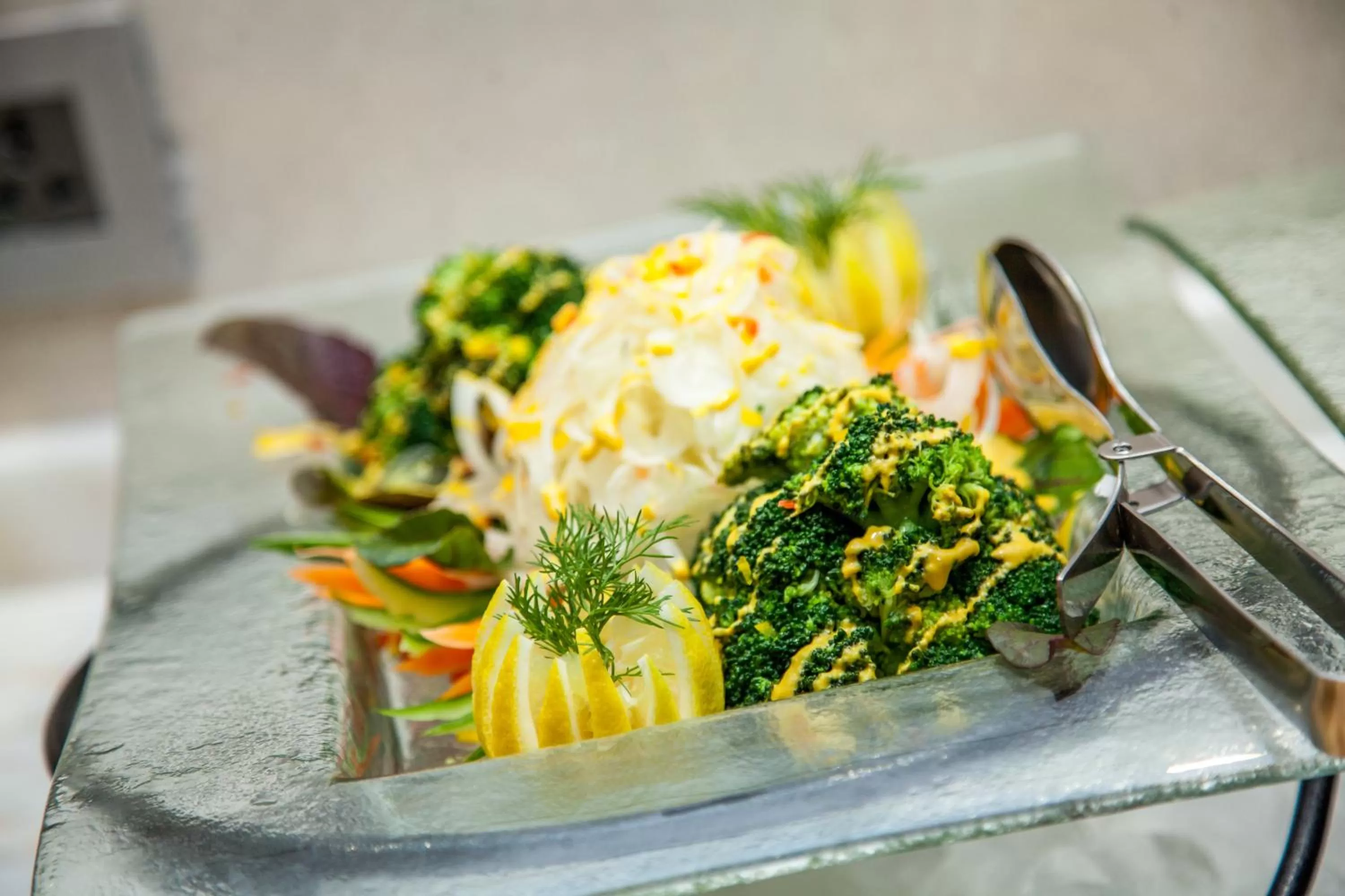 Food in Harir Palace Hotel