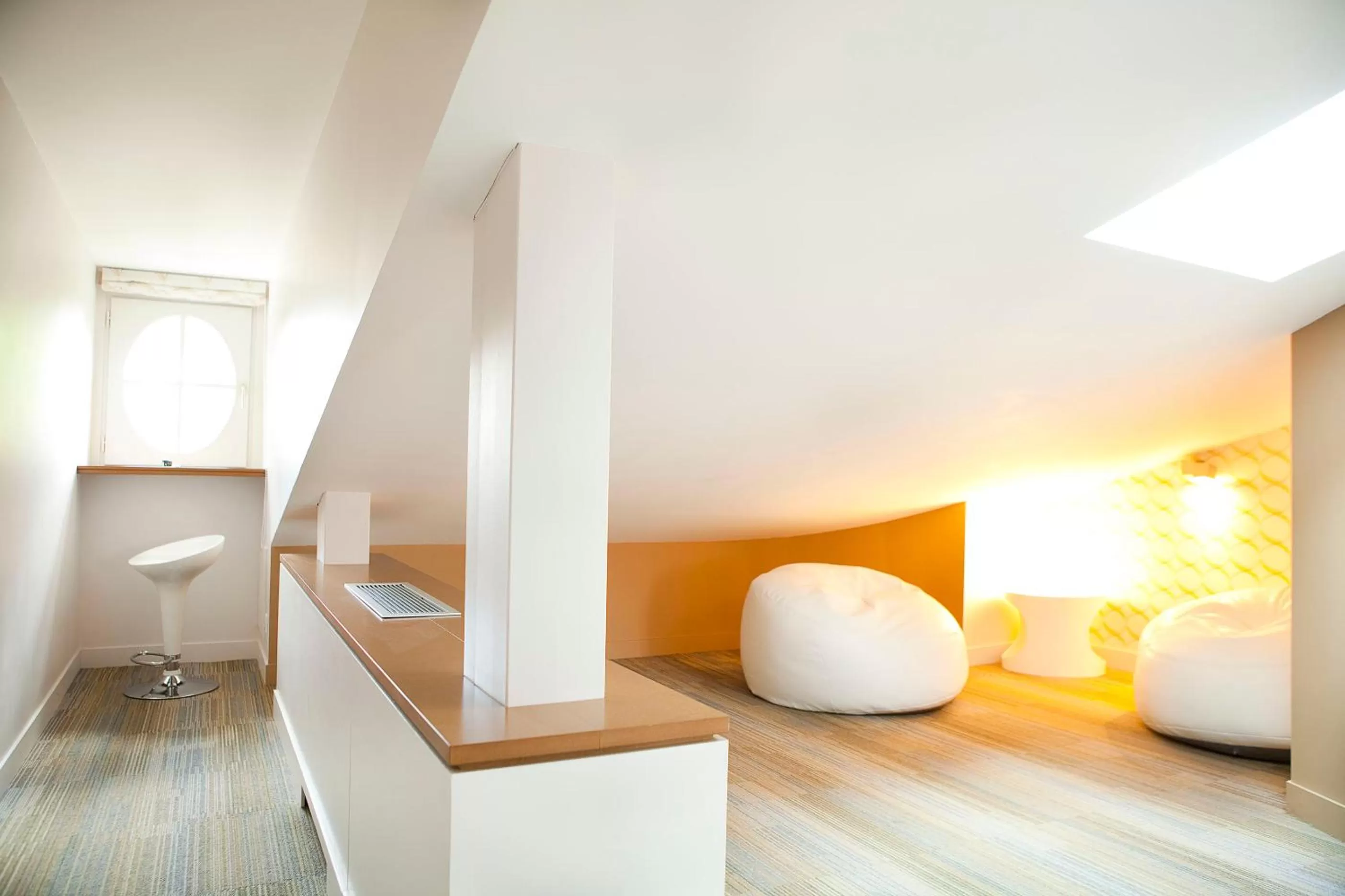 Decorative detail, Bed in The Originals Boutique, Hôtel Victoria, Fontainebleau