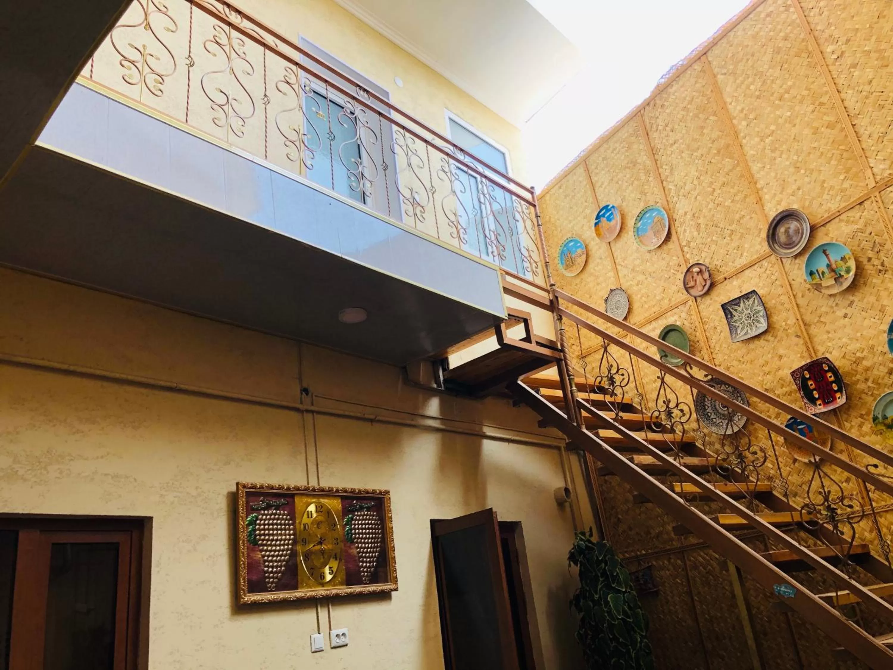 Inner courtyard view in Hotel Uncle Kolya Boutique