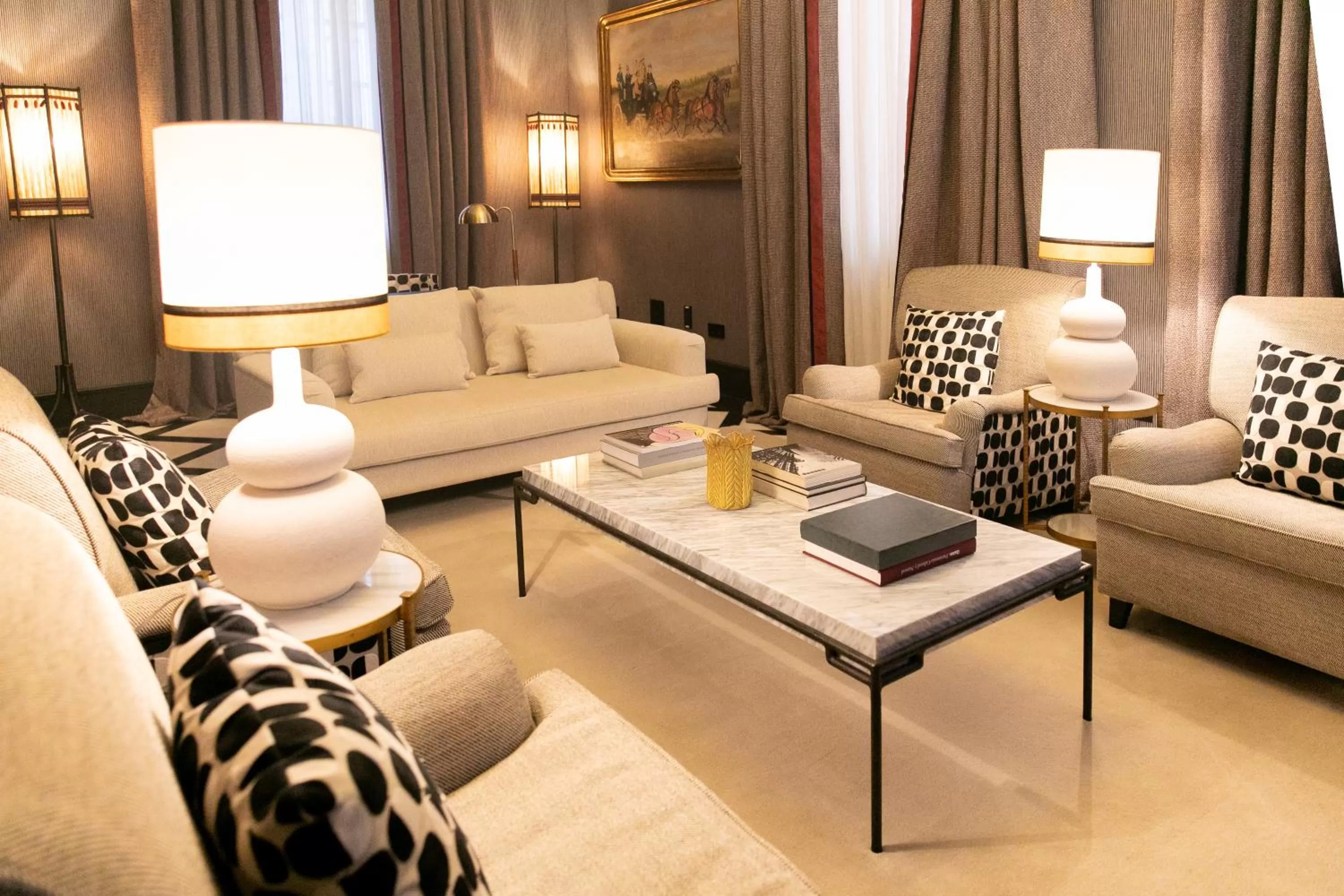 Communal lounge/ TV room in Hotel Casa Palacio Don Ramón