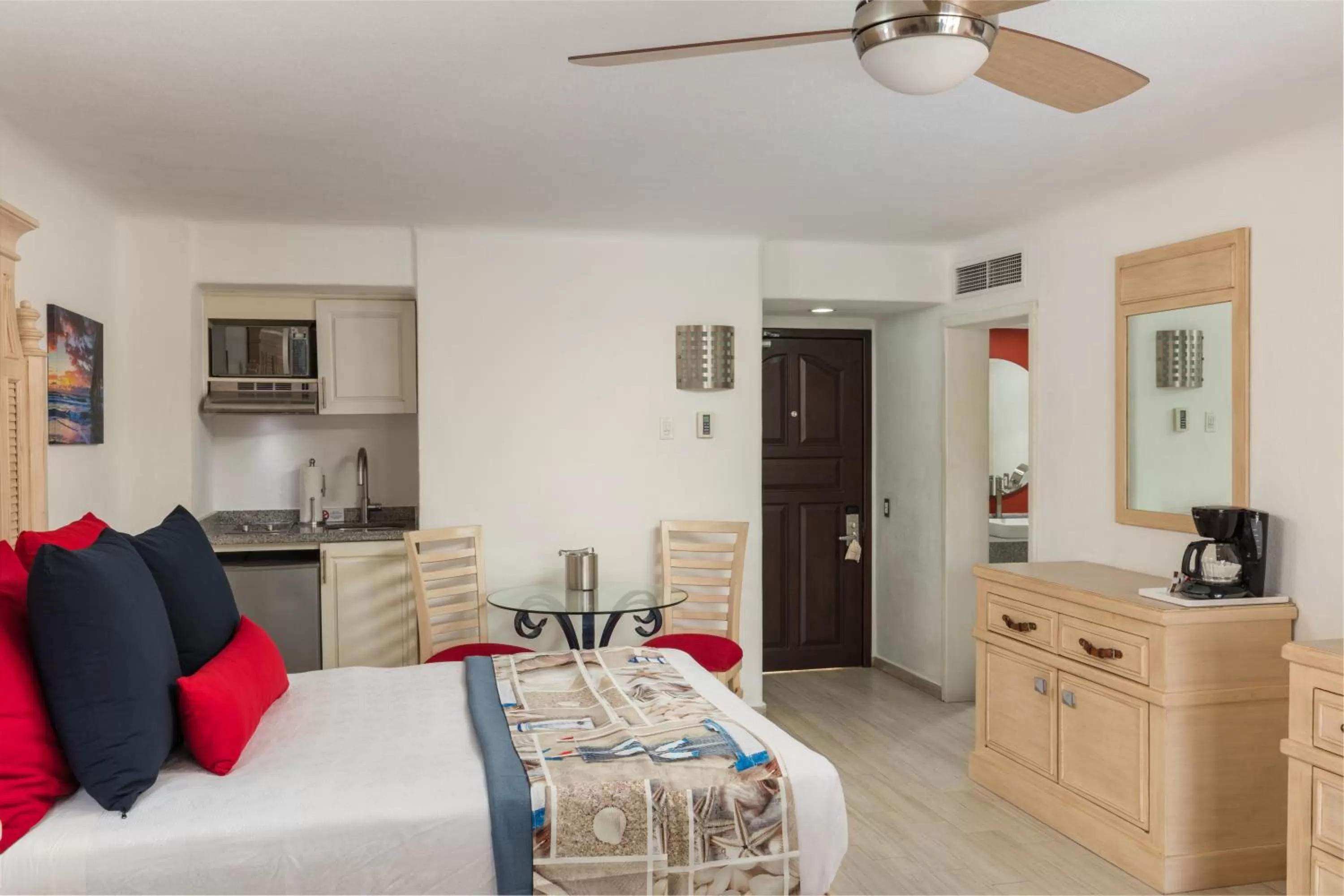 Bed in Marina Fiesta Resort & Spa, A La Carte All Inclusive Optional