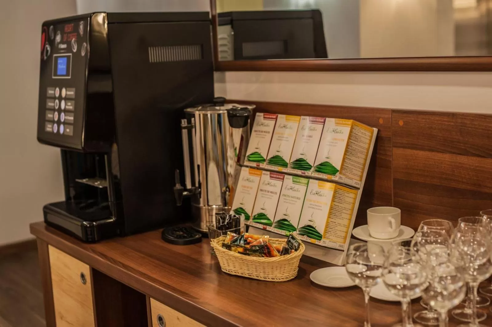 Coffee/tea facilities in Bernardazzi Grand Hotel